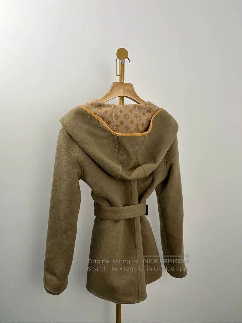 Louis Vuitton Louis Vuitton Monogram Hooded Wool Coat. Size US S / EU 44-46 / 1 - 2 Thumbnail