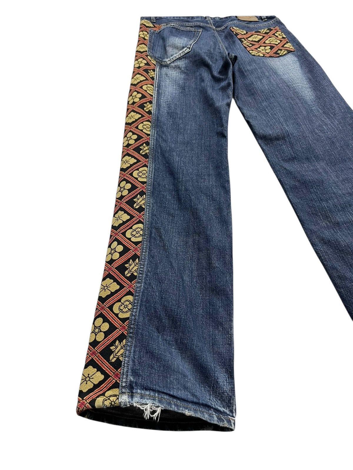 Vintage Vintage KARAKURI TAMASHI Embroidery Dragon Classic Sukajan💥 Size US 33 - 9 Thumbnail