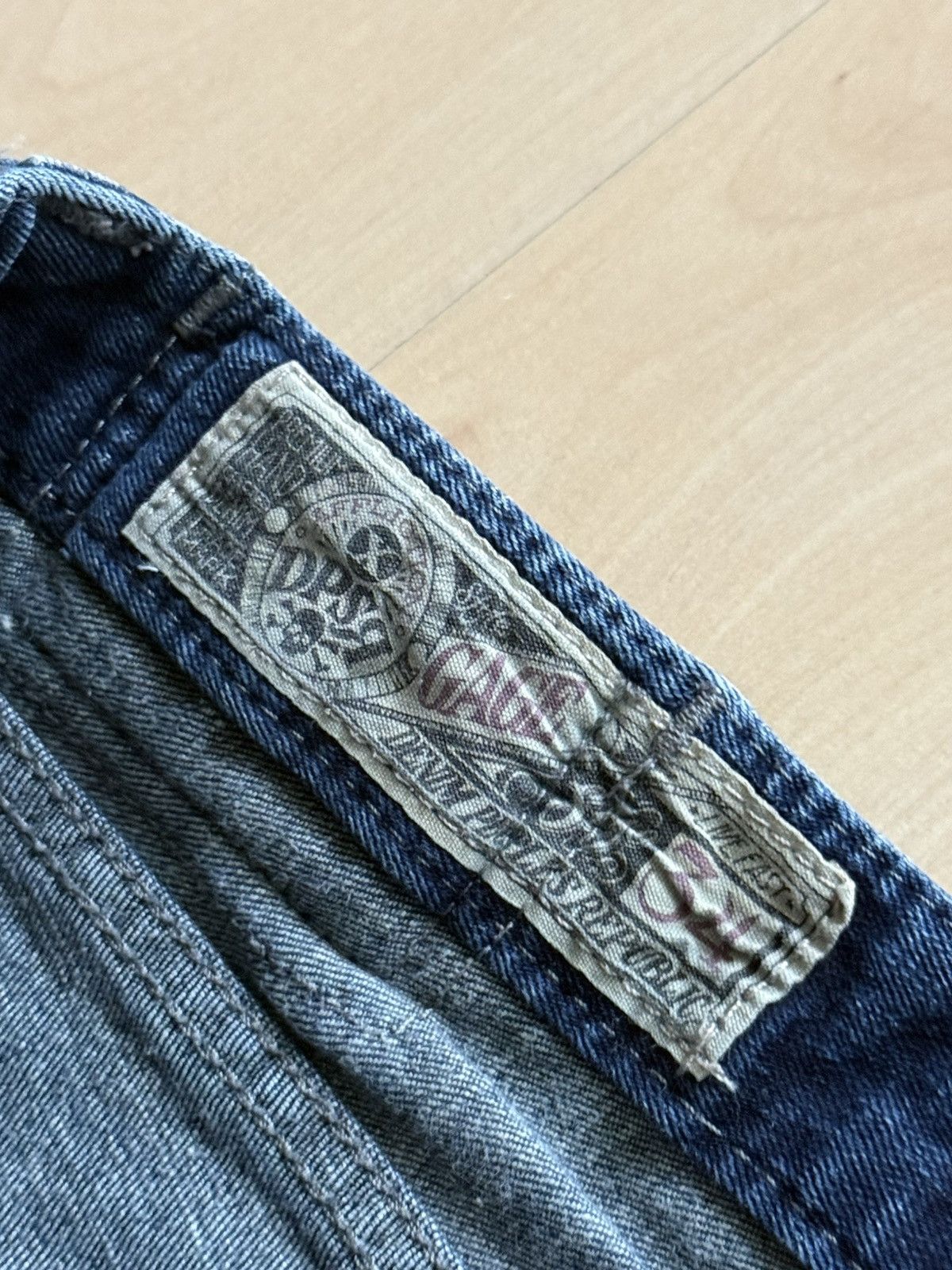 Affliction Affliction Gage Washed Korean Denim jeans vintage Size US 34 / EU 50 - 7 Thumbnail