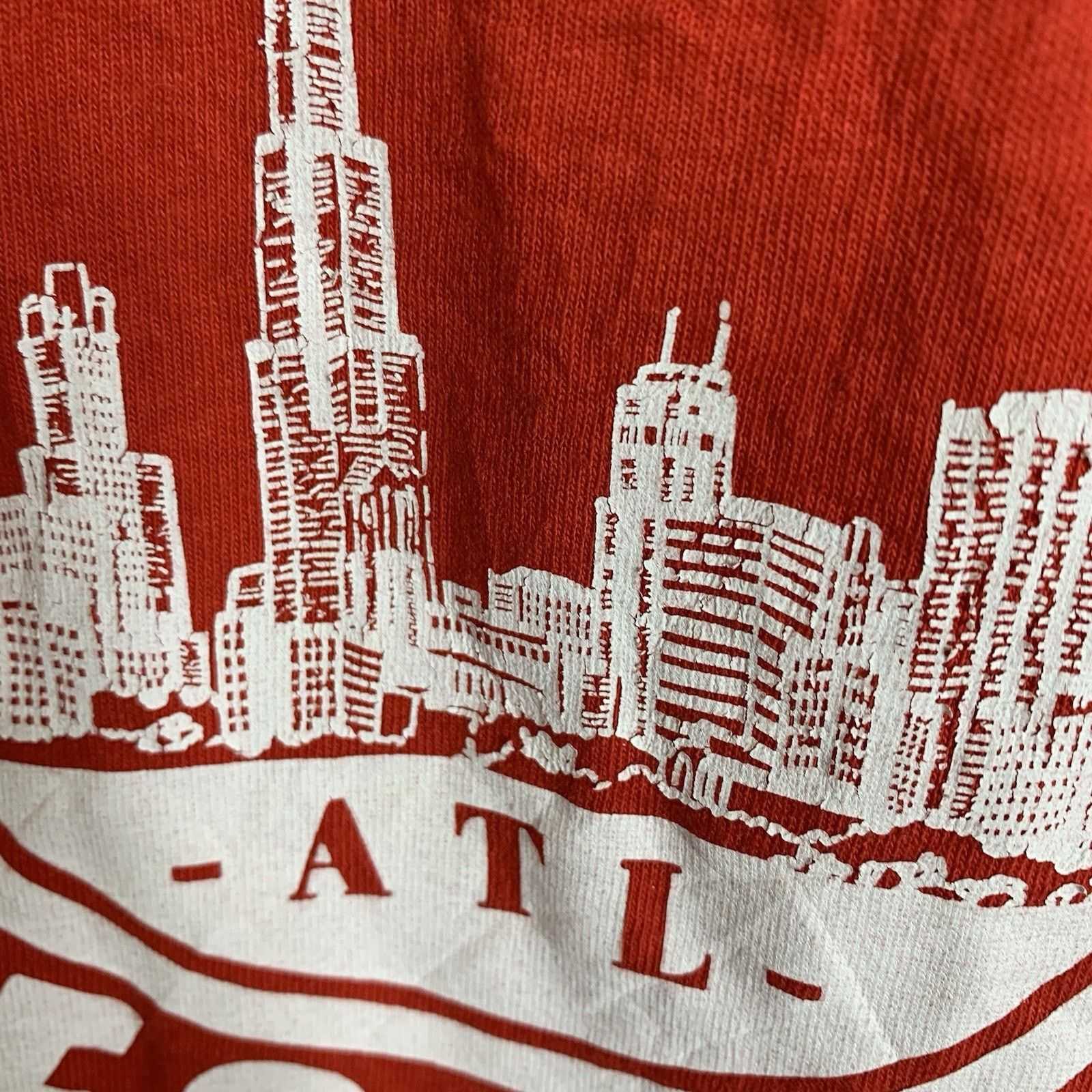 Gildan Atlanta Georgia Graphic T-Shirt Mens Short Sleeve Gildan M Size US M / EU 48-50 / 2 - 7 Thumbnail
