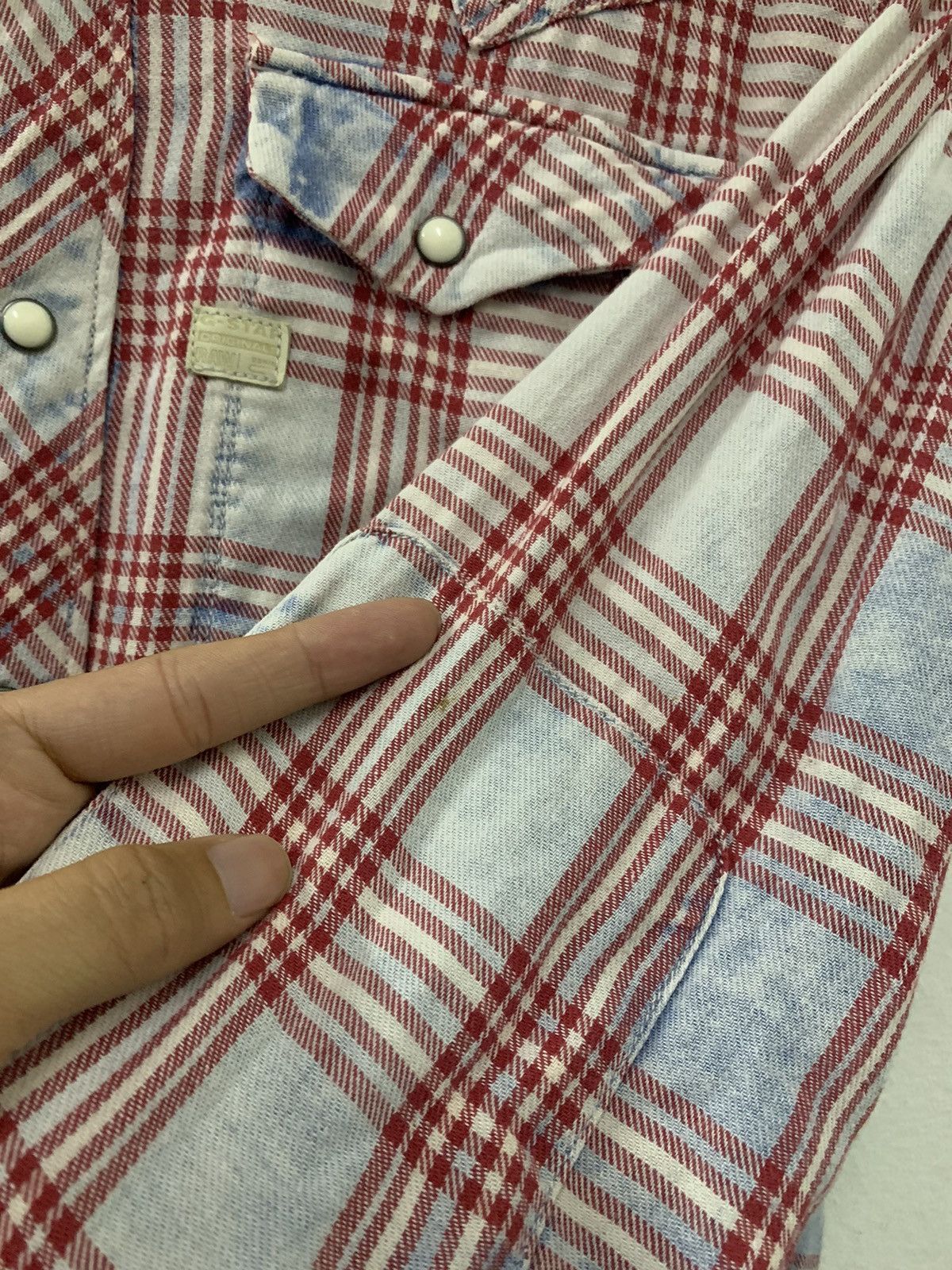 G-Star G-Star Tacoma Shirt Pearl Snap Flannel Size US S / EU 44-46 / 1 - 14 Thumbnail
