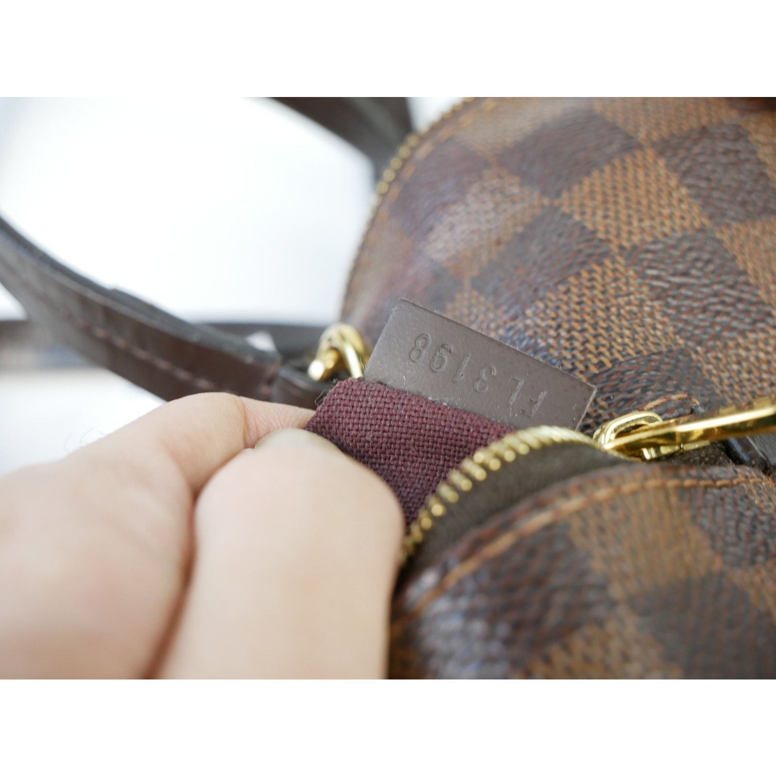 Louis Vuitton Louis Vuitton Brown Damier Ebene Lena MM Size ONE SIZE - 13 Thumbnail