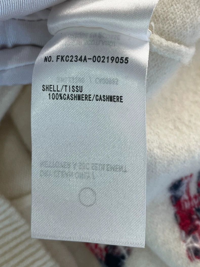 Thom Browne Thom Browne White American cashmere sweater Size US S / EU 44-46 / 1 - 3 Thumbnail