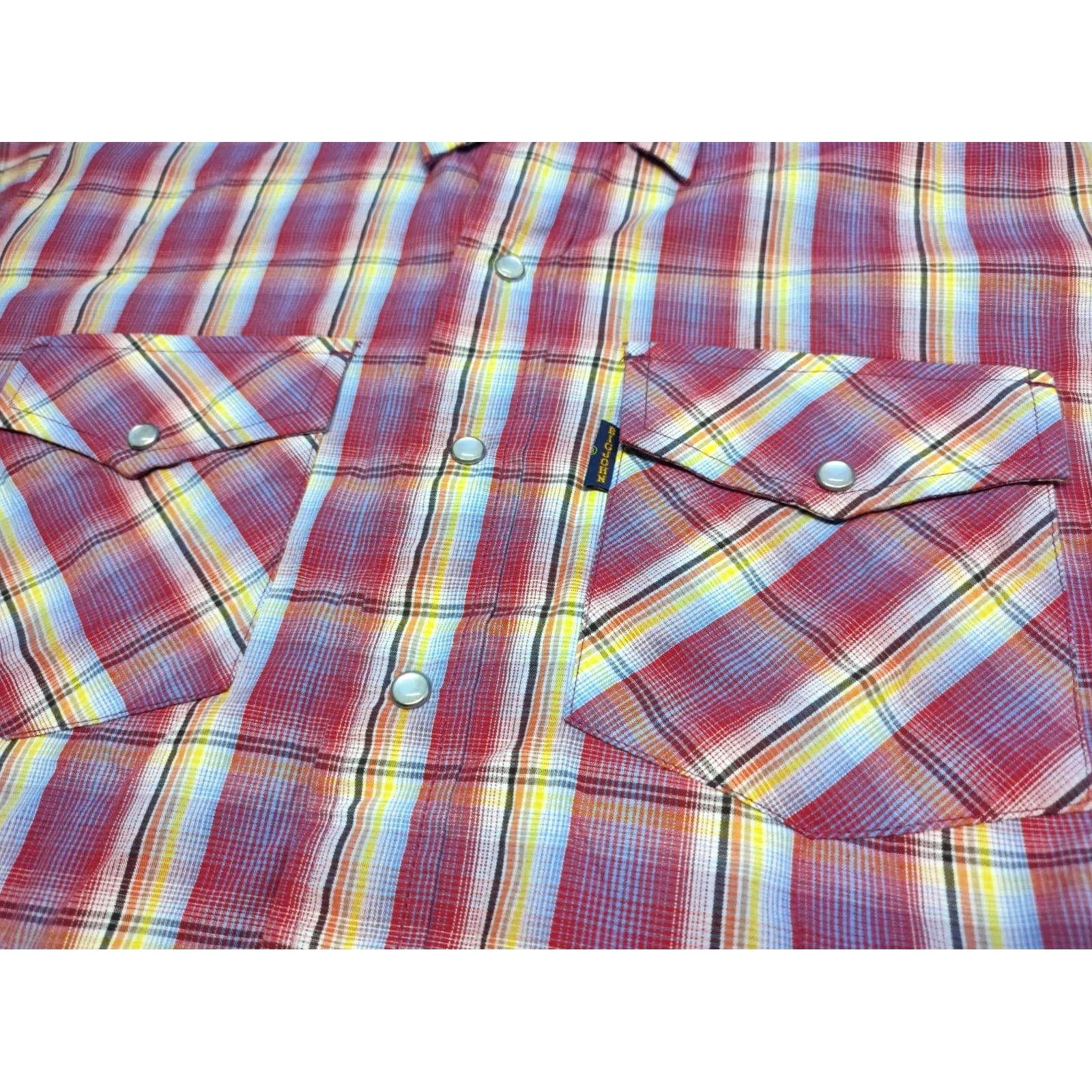 Fred Perry Big John Men Button Up Shirt Size M Check Short Sleeve Plaid Japan Japanese Size US M / EU 48-50 / 2 - 7 Thumbnail