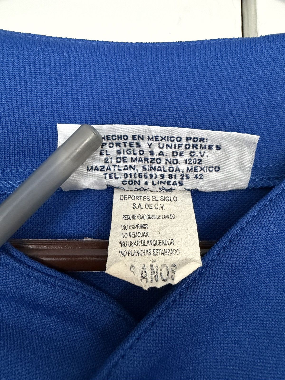 Vintage YAQUIS DE OBREGON BASEBALL JERSEY BLUE ELSIGLO MEXICAN LMP Size US S / EU 44-46 / 1 - 7 Thumbnail
