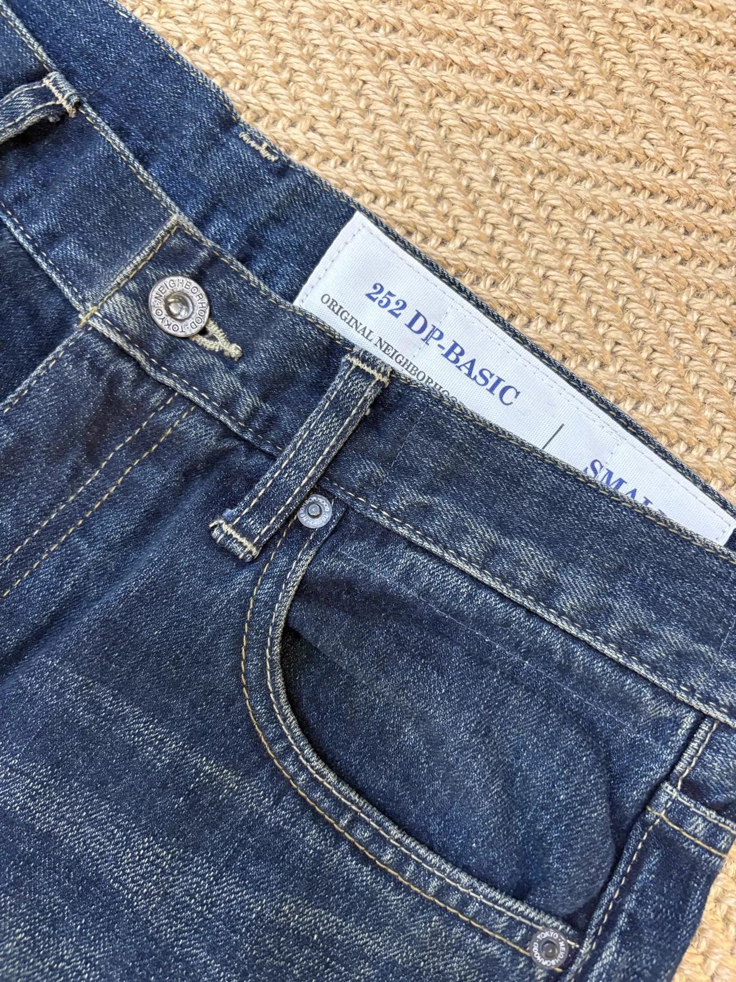 Neighborhood NEIGHBORHOOD DP-BASIC WASHED DENIM JEANS S Worn Once Size US 29 - 5 Thumbnail