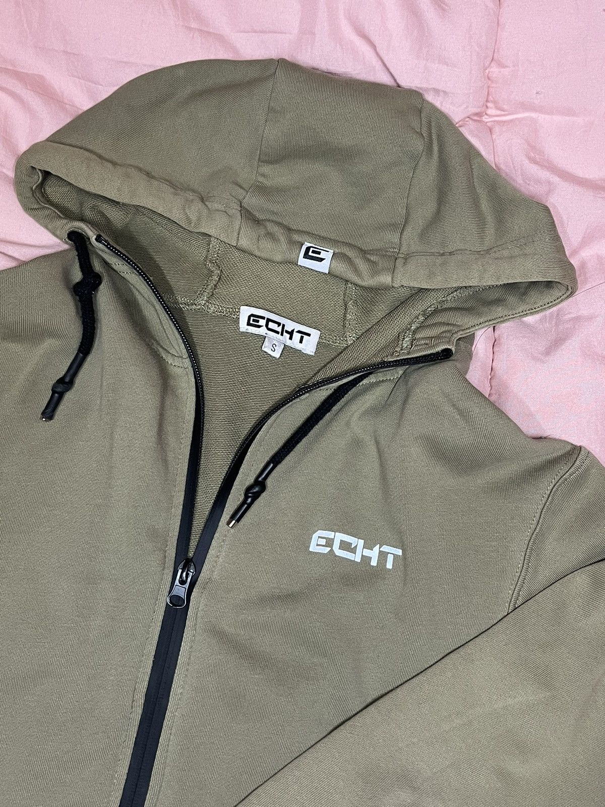 Other ECHT Force Cropped zip up jacket with hoodie Size S / US 4 / IT 40 - 1 Thumbnail