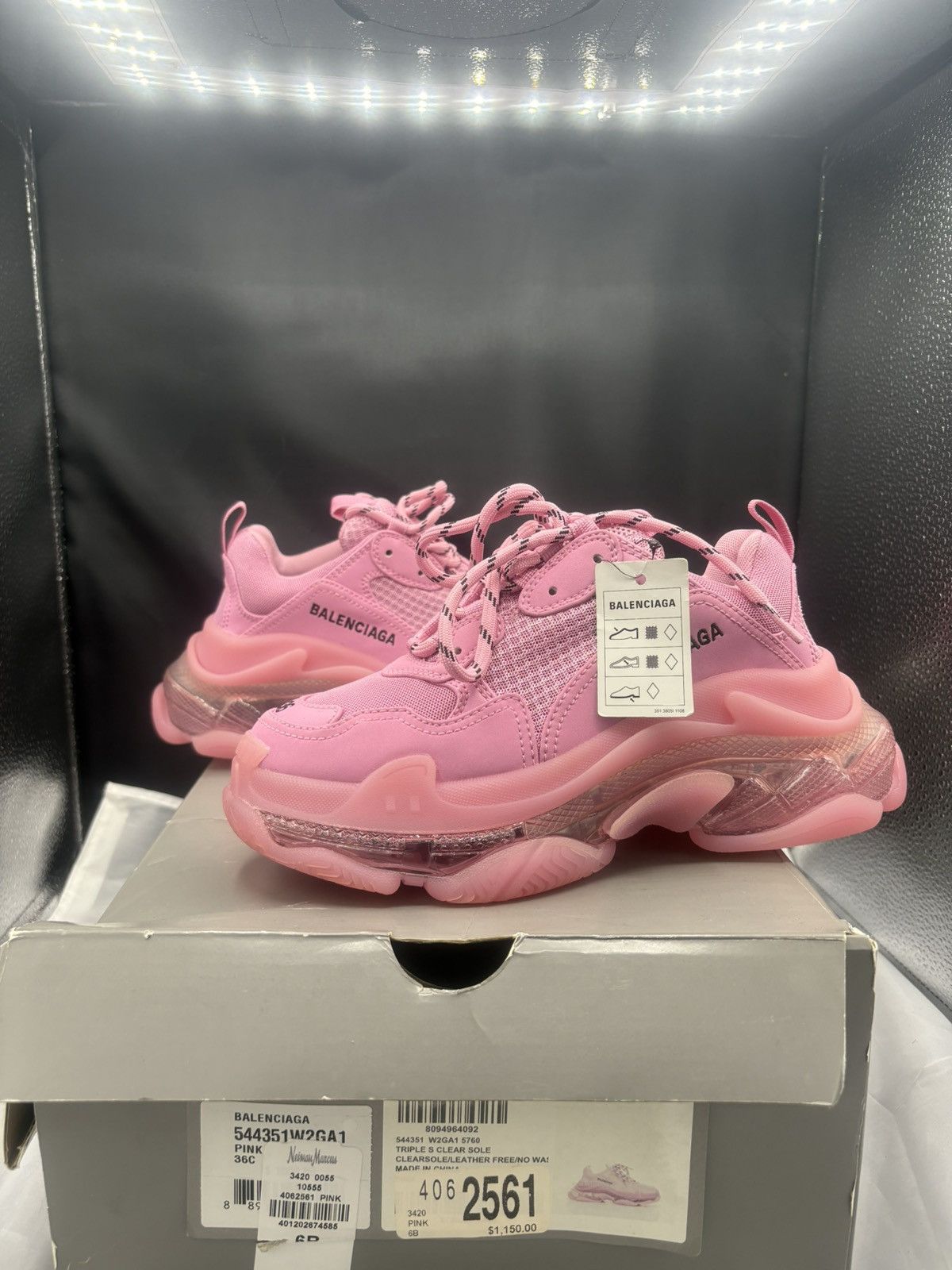 Balenciaga Size 6 - Balenciaga Track Trainer Pink | Grailed