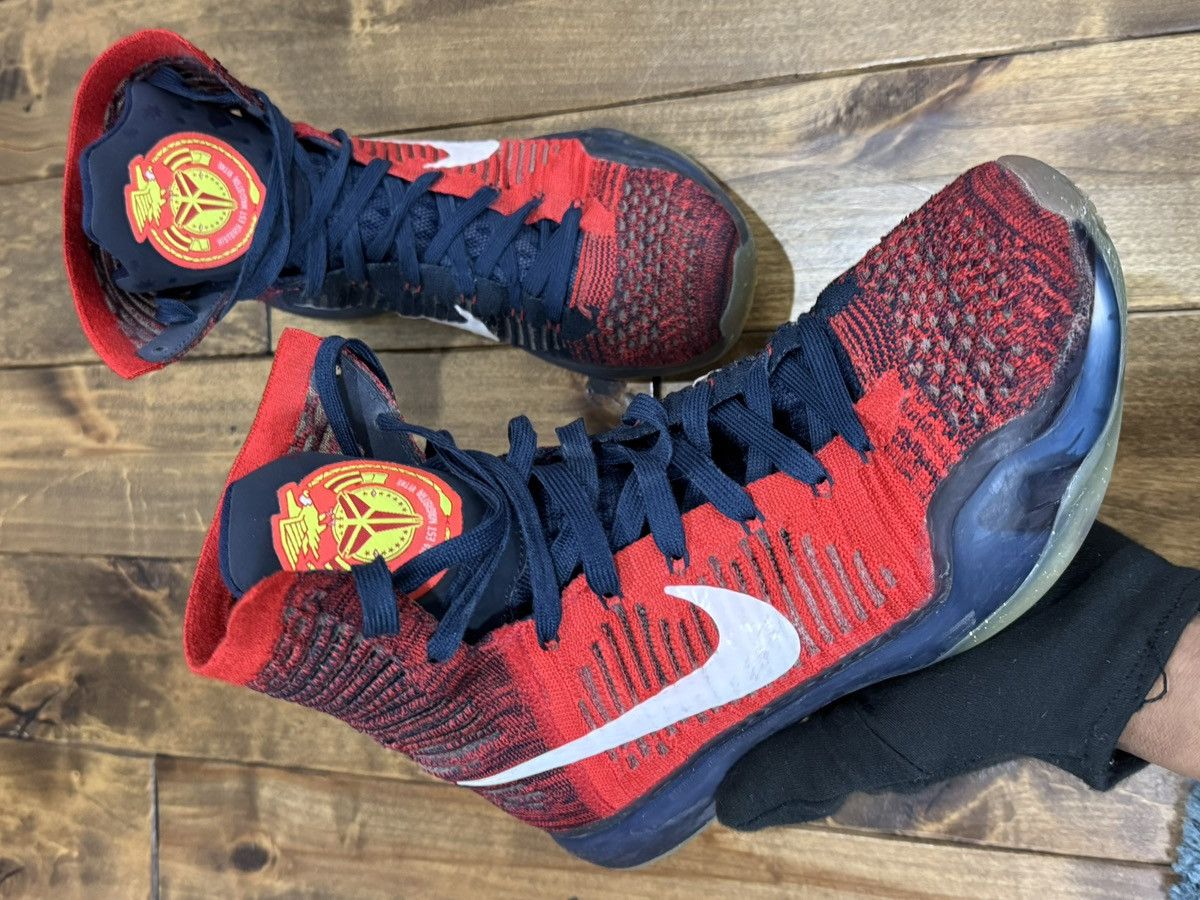 Nike NIKE Kobe 10 Elite "American" sneakers Size US 8.5 / EU 41-42 - 17 Thumbnail