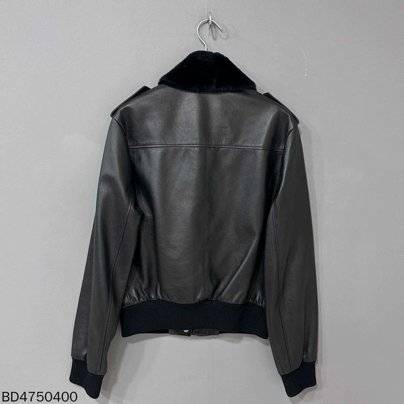 Loewe LOEWE Black lamb fur collar coat Size XS / US 0-2 / IT 36-38 - 3 Thumbnail