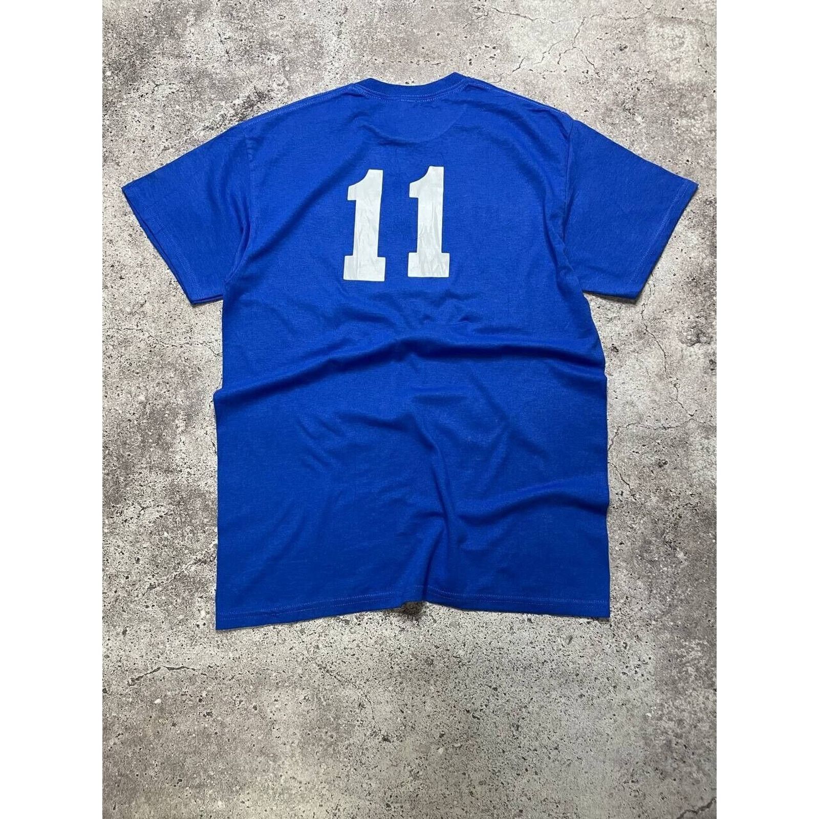 Gildan × Vintage Vintage City of North Vernon Soccer T-Shirt Blue Mens Size M Size US M / EU 48-50 / 2 - 5 Thumbnail