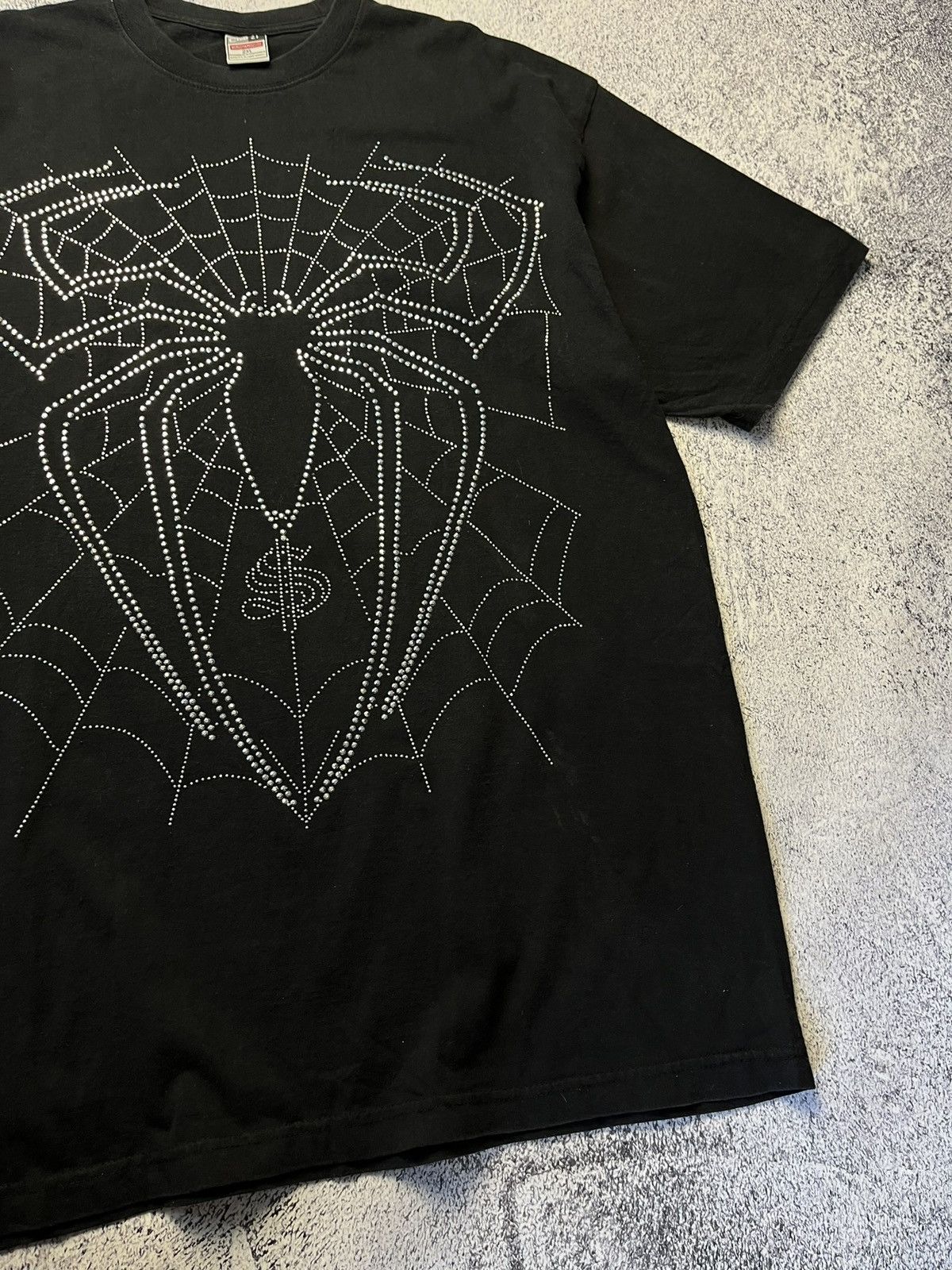 Vintage Rare Vintage Spider Big Logo T Shirt Y2K Size US XXL / EU 58 / 5 - 15 Thumbnail