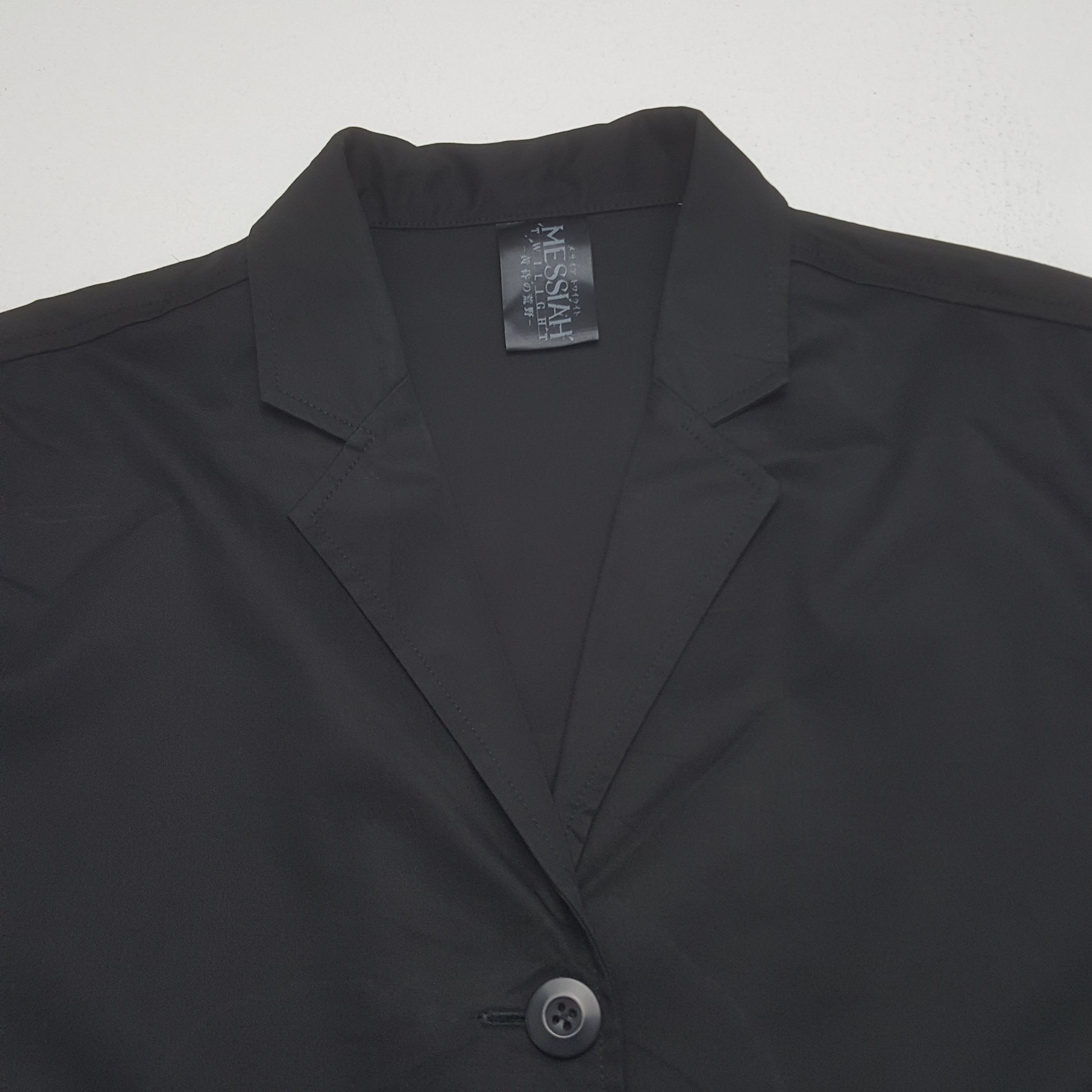 Japanese Brand Vintage Messiah Punk Button Up Long Jacket Size S / US 4 / IT 40 - 4 Thumbnail