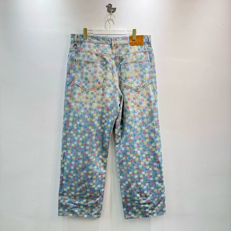 Louis Vuitton Louis Vuitton 25 New Style Feidun Colorful Checkerboard Fu Size US 36 / EU 52 - 2 Thumbnail