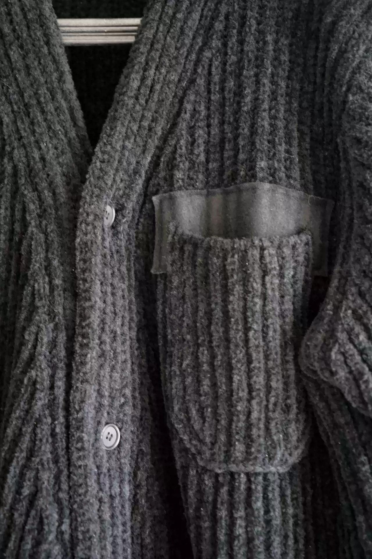Yohji Yamamoto Yohji Yamamoto 18aw Knitted Long Wool Shirt-2505 Size US L / EU 52-54 / 3 - 3 Thumbnail