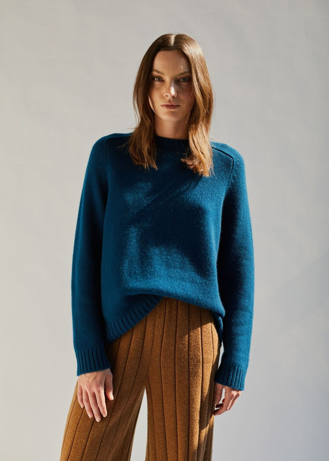 Loro Piana o1srvl11e0424 Sweater in Navy Blue Size XL / US 12-14 / IT 48-50 - 2 Thumbnail