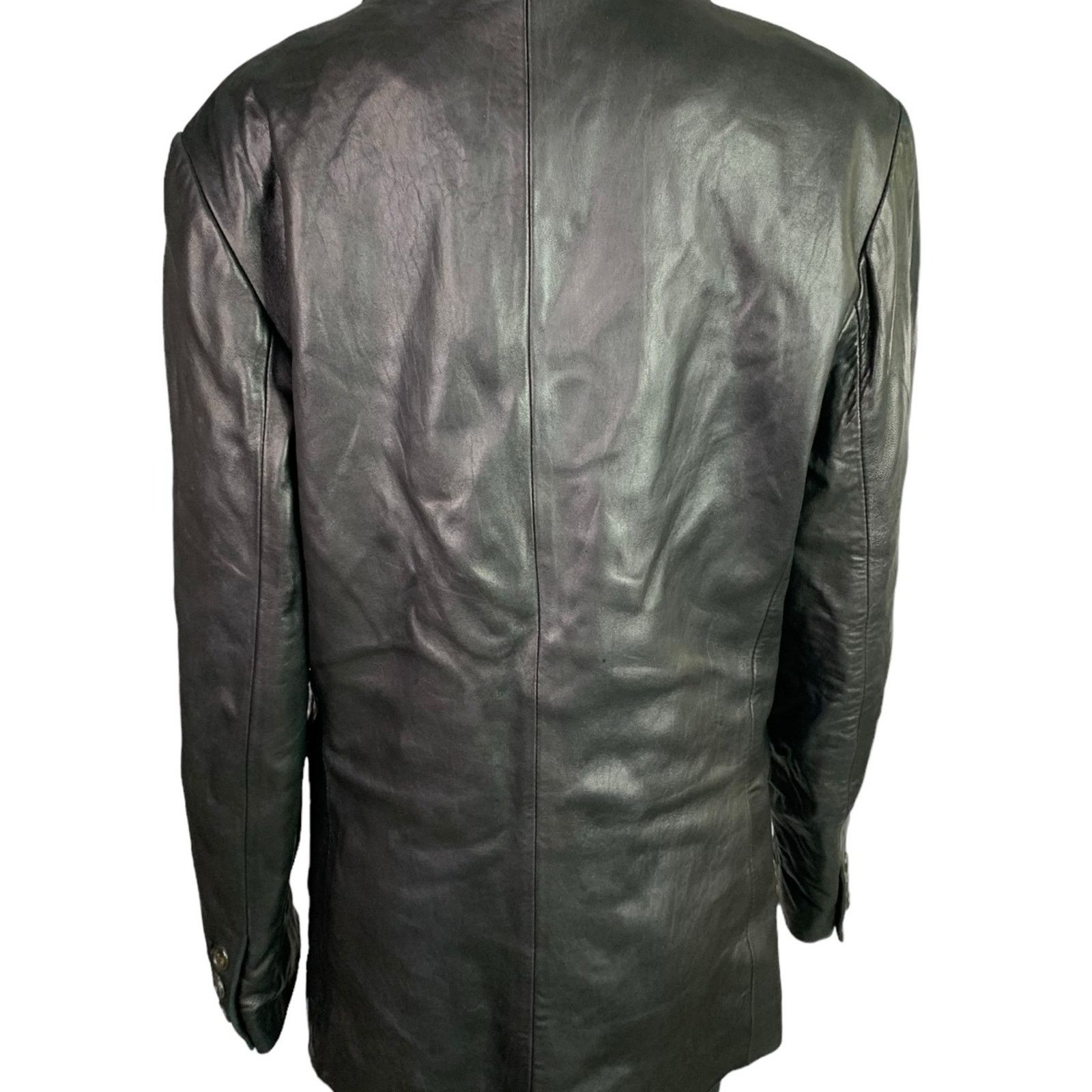 Andrew Marc Andrew Marc New York Women's Size 10 Car Coat 100% Leather Size L / US 10 / IT 46 - 3 Thumbnail