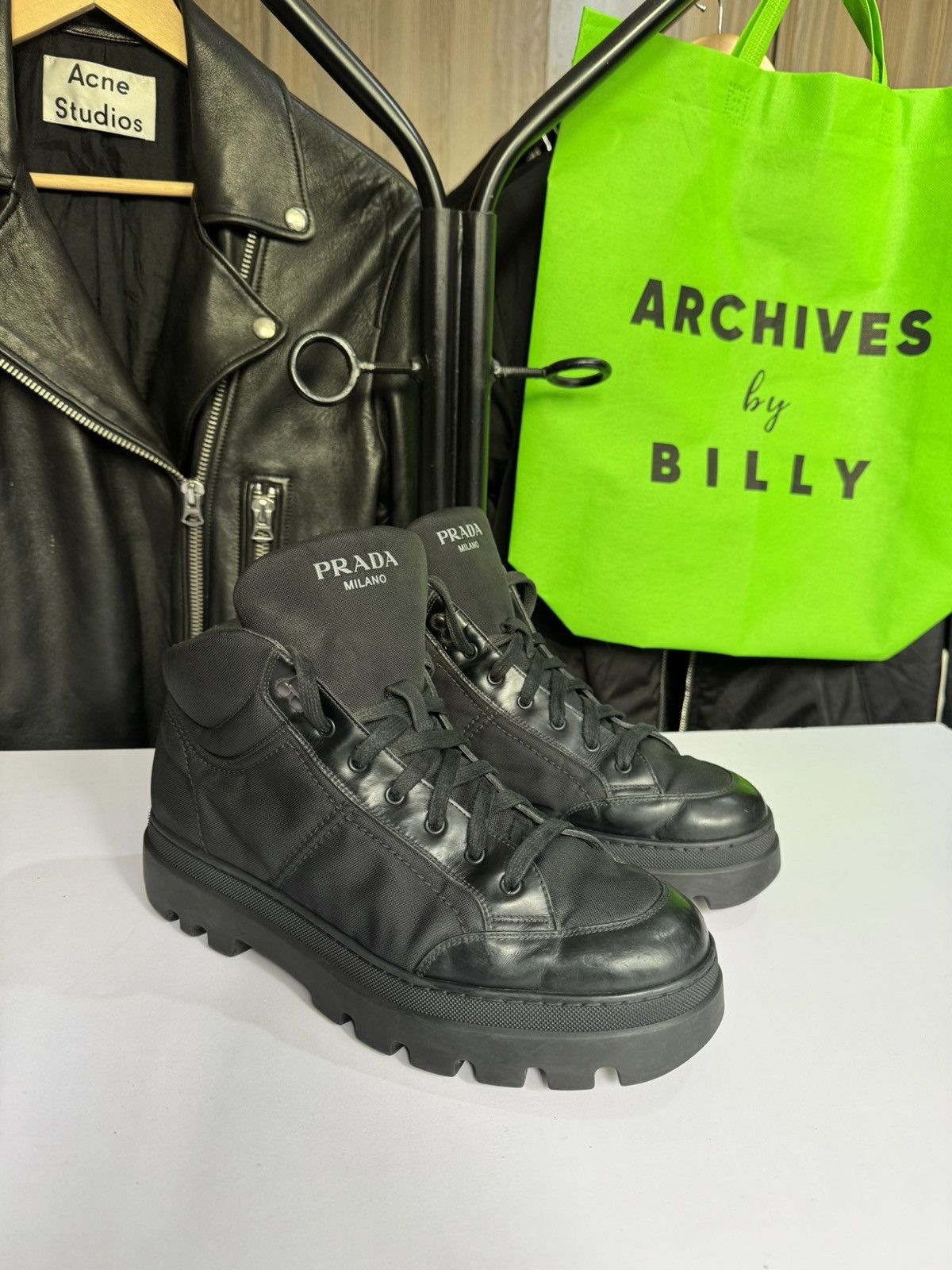 Prada Prada Nylon Boots Size US 9 / EU 42 - 8 Thumbnail