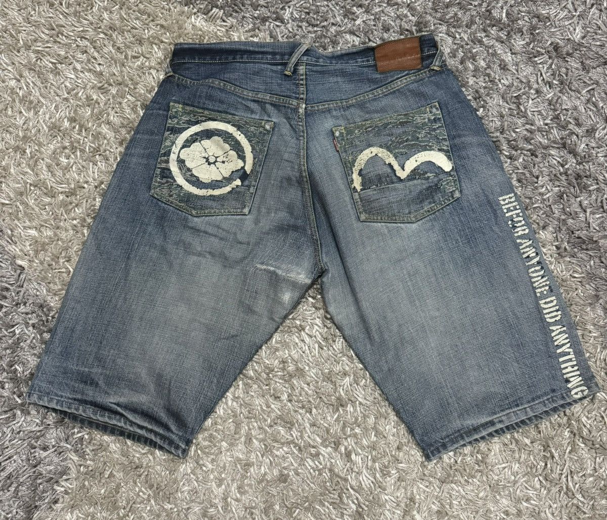 Evisu EVISU SHORT PANTS JAPAN Size US 36 / EU 52 - 2 Thumbnail