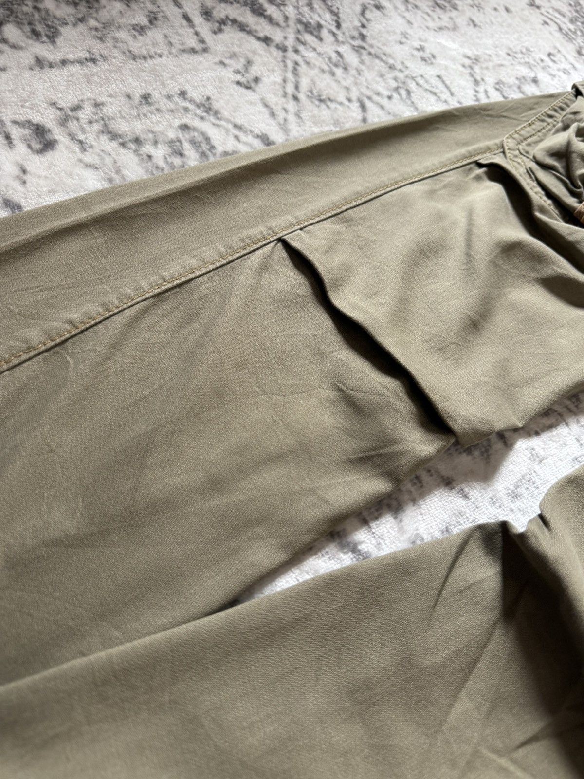 Edwin Edwin XV Bush Pocket Spiral Leg Linen Cargo Pants Size US 32 / EU 48 - 7 Thumbnail