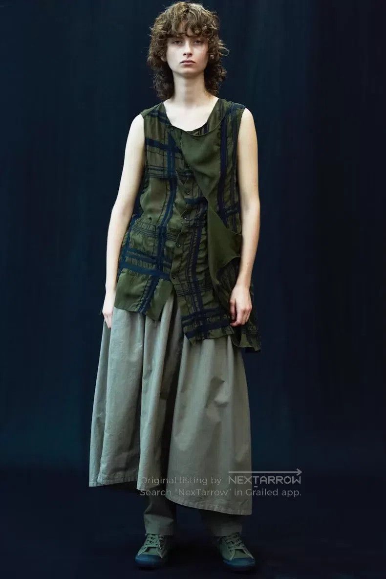 Yohji Yamamoto Yohji Yamamoto size 1 23 SS sleeveless transformation shirt Size S / US 4 / IT 40 - 1 Thumbnail
