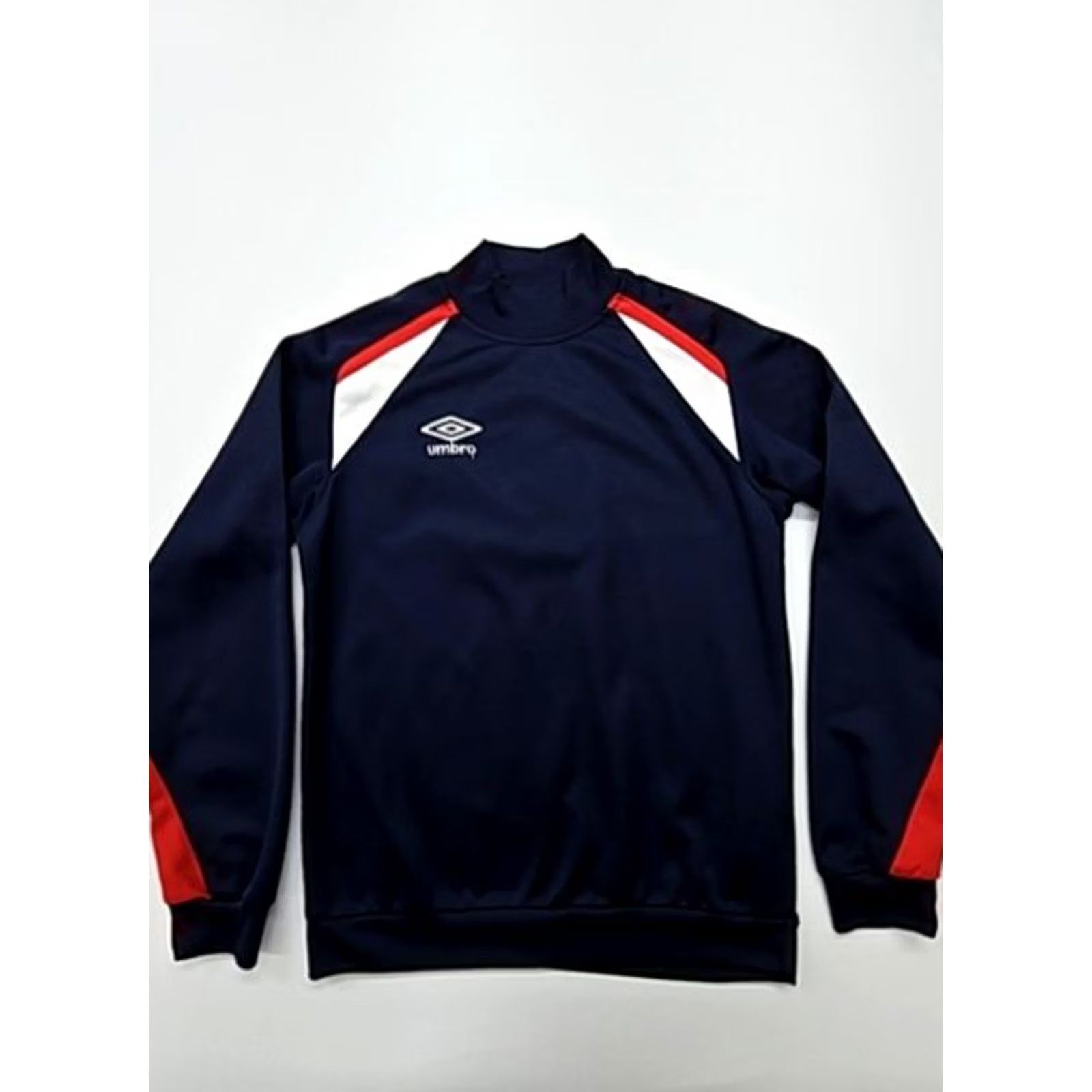 Umbro Umbro Boys Navy Mock Neck Soccer Jacket Size XS Lightweight Pullover Size US XS / EU 42 / 0 - 2 Thumbnail