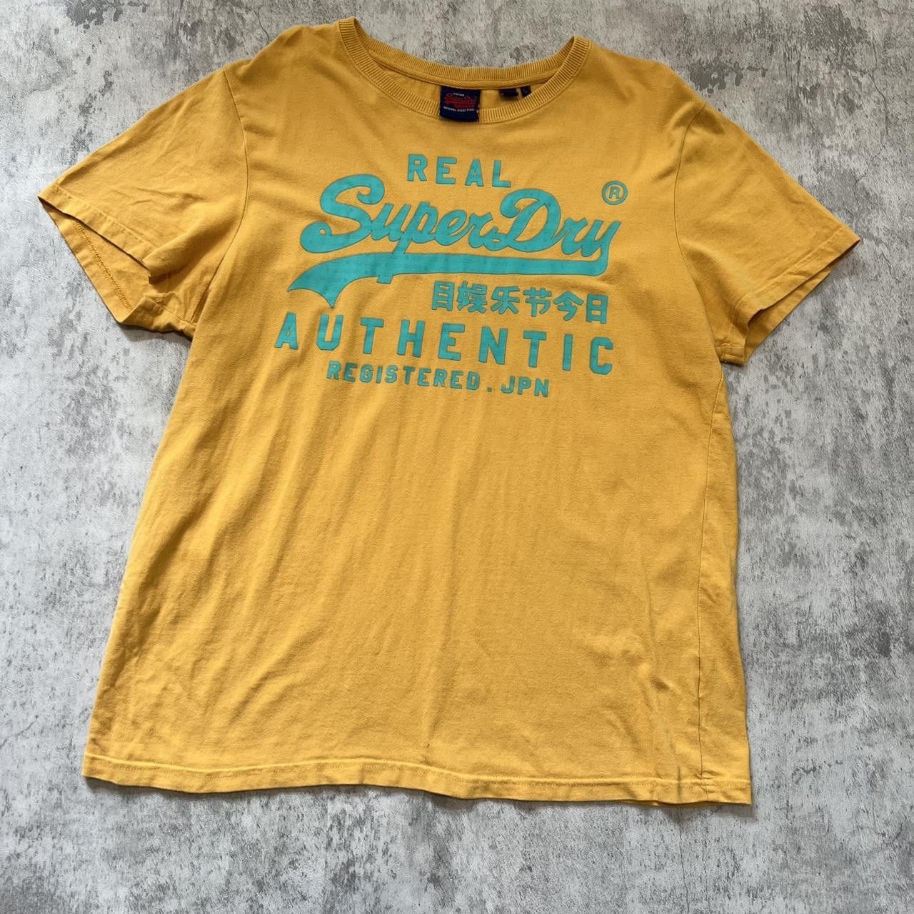 Superdry Yellow and blue Superdry t-shirt #casual Size US XXL / EU 58 / 5 - 1 Thumbnail