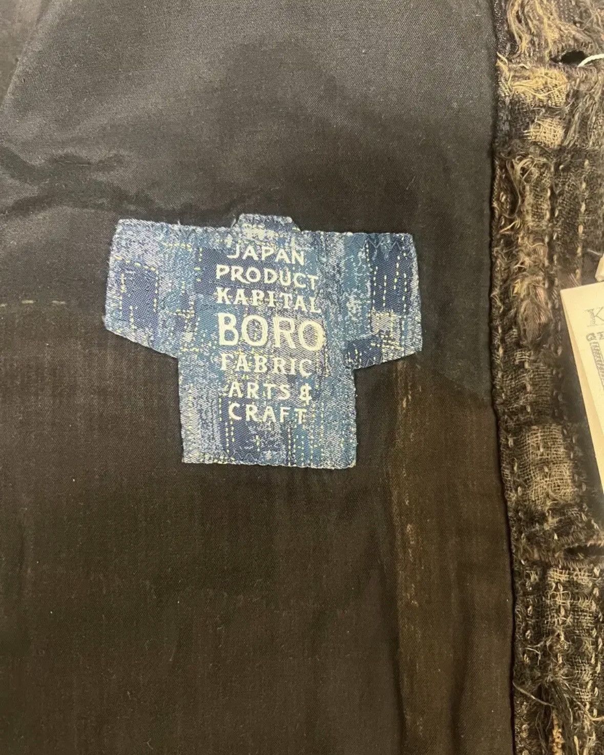 Kapital TEACORE Black Boro Jacket Size US XXL / EU 58 / 5 - 5 Thumbnail