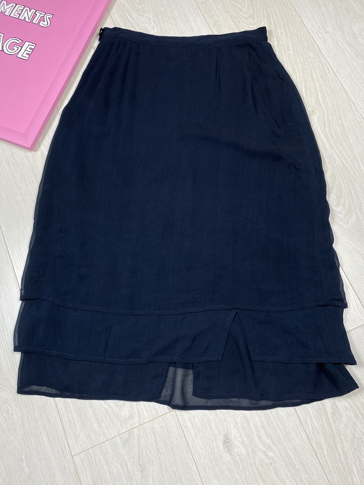 Aspesi × Vintage Aspesi Basic Ruffle Knee length Size 32" / US 10 / IT 46 - 14 Thumbnail
