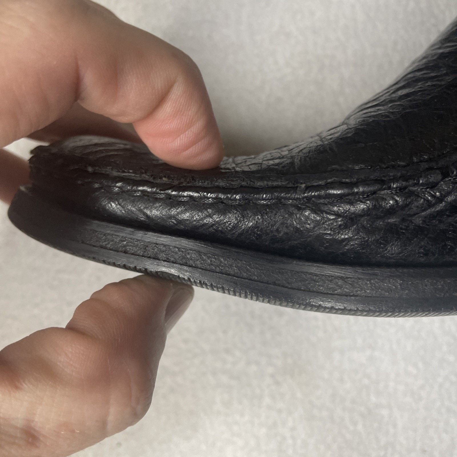 Zilli Authentic ZILLI Handmade Italian Black Leather Loafers Size US 11 / EU 44 - 12 Thumbnail