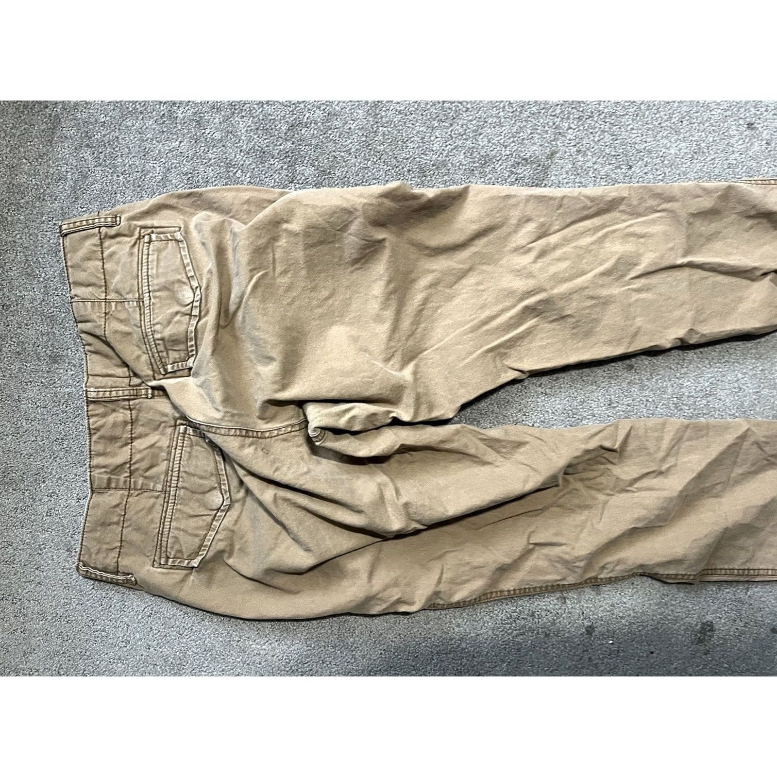 Old Navy Old Navy Chino Pant Straight Solid Beige Men 30x30 Lived In Chino Style Casual Workwear Pants Mens Size US 30 / EU 46 - 4 Thumbnail