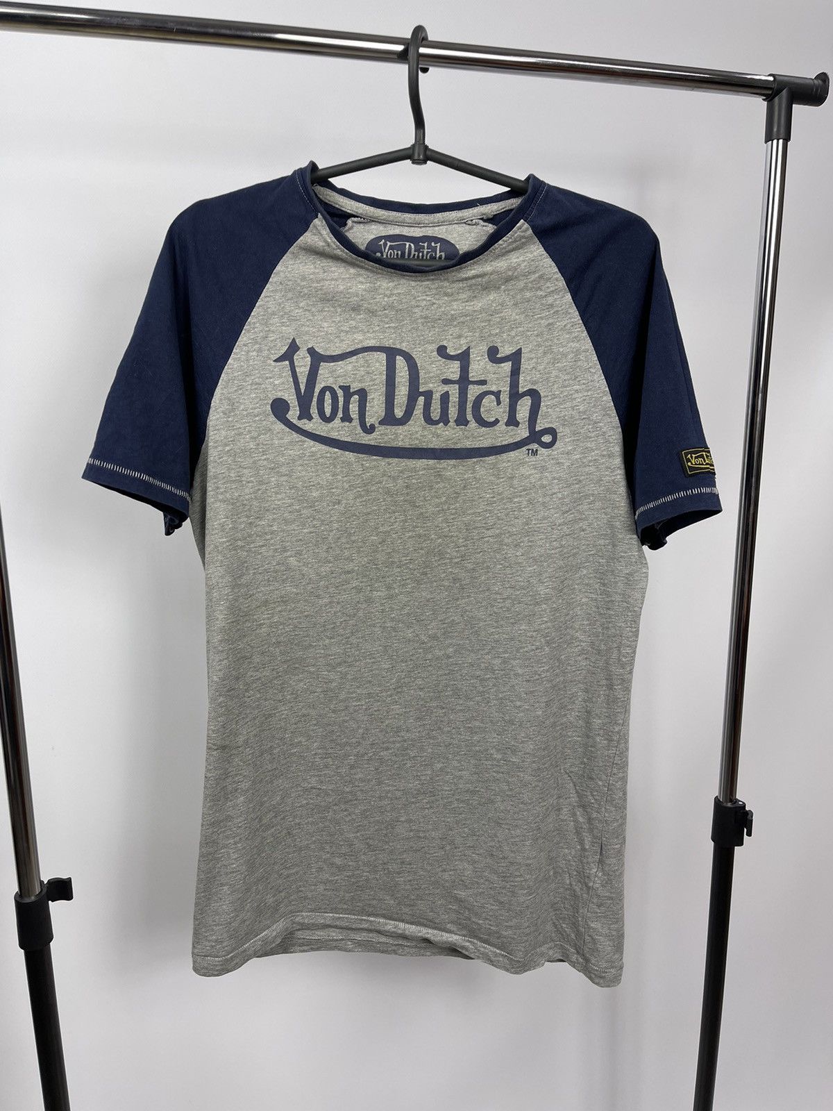 Von Dutch Von Dutch T-Shirt Size Large Big Logo Short Sleeve Grey Size US L / EU 52-54 / 3 - 1 Thumbnail