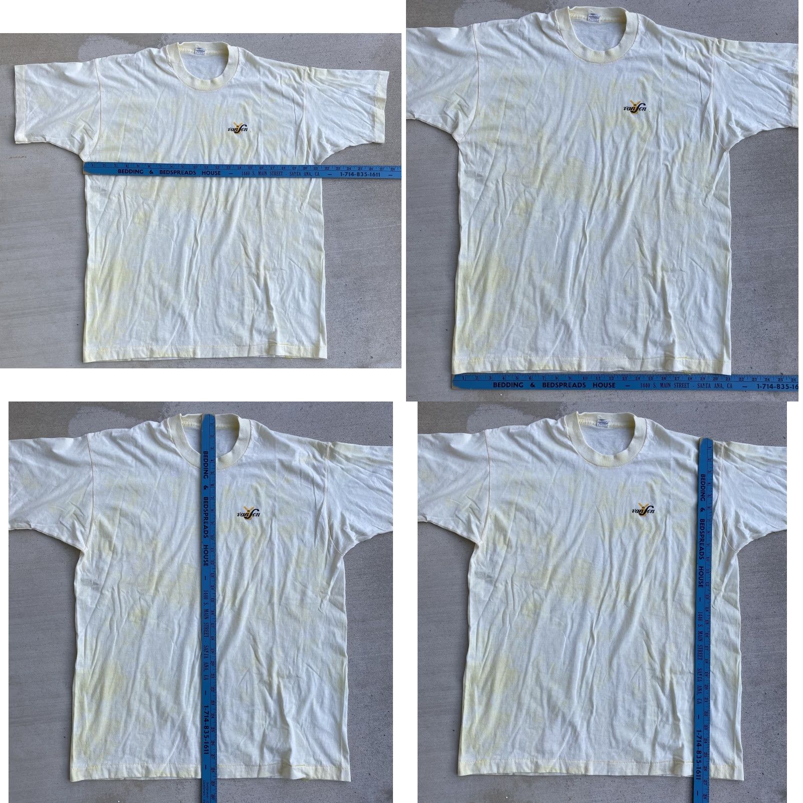 Vintage VINTAGE Screen Stars T Shirt Graphic Tee Single Stitch XL Yellow Men 1980s Van Son Windmill Graphic Tee Size US XL / EU 56 / 4 - 11 Thumbnail