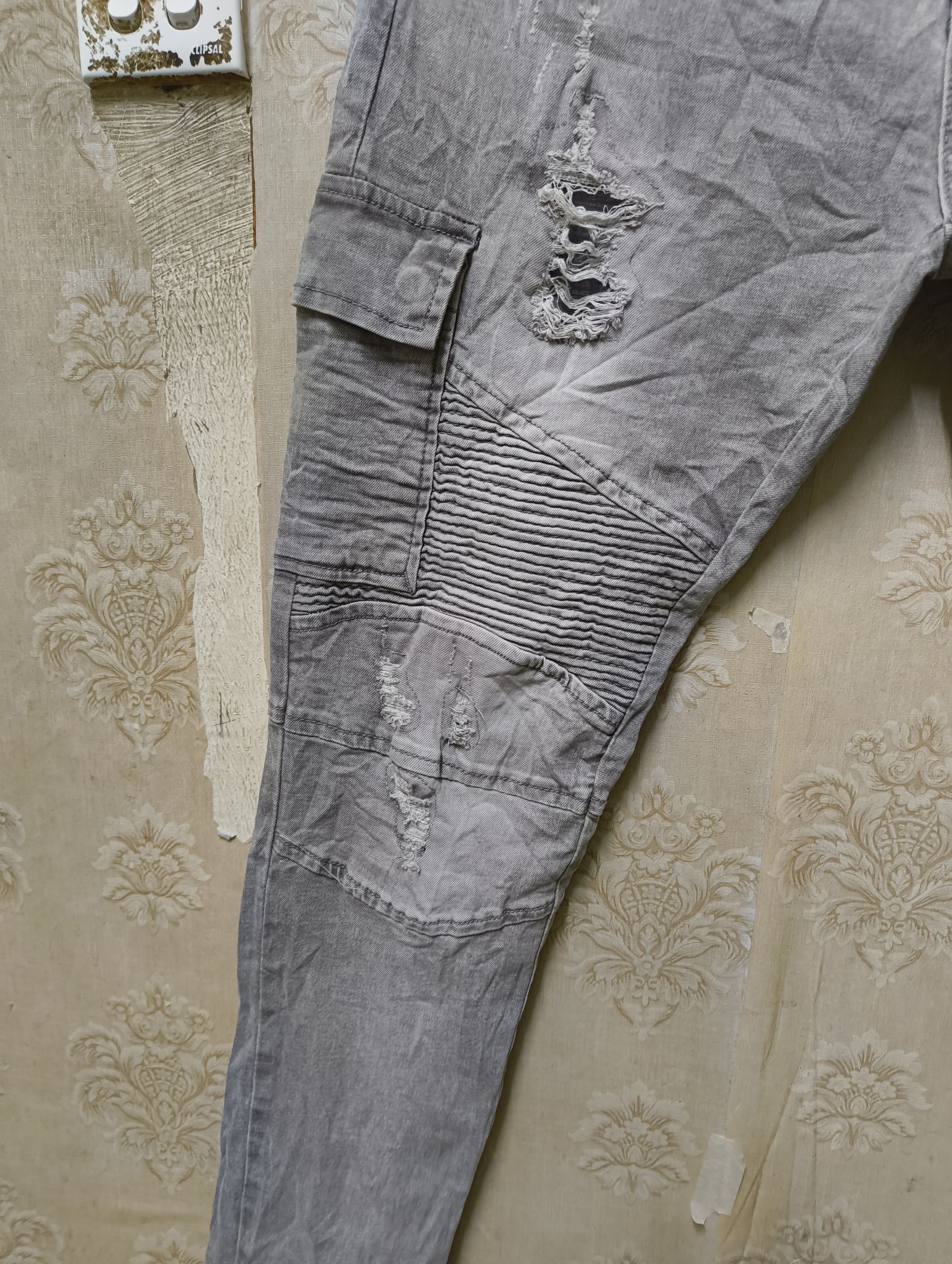 Decibel Decibel Biker Cargo Jeans distressed Size US 38 / EU 54 - 5 Thumbnail