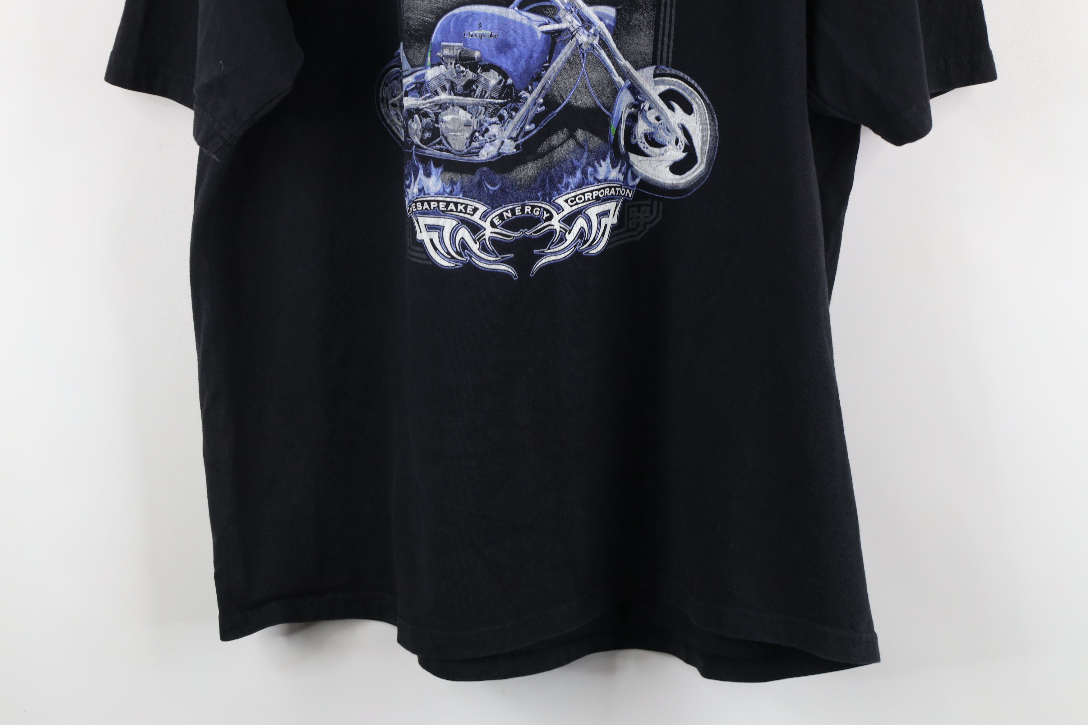 Vintage Vintage Chesapeake Energy Natural Gas Motorcycle T-Shirt Size US XL / EU 56 / 4 - 10 Thumbnail