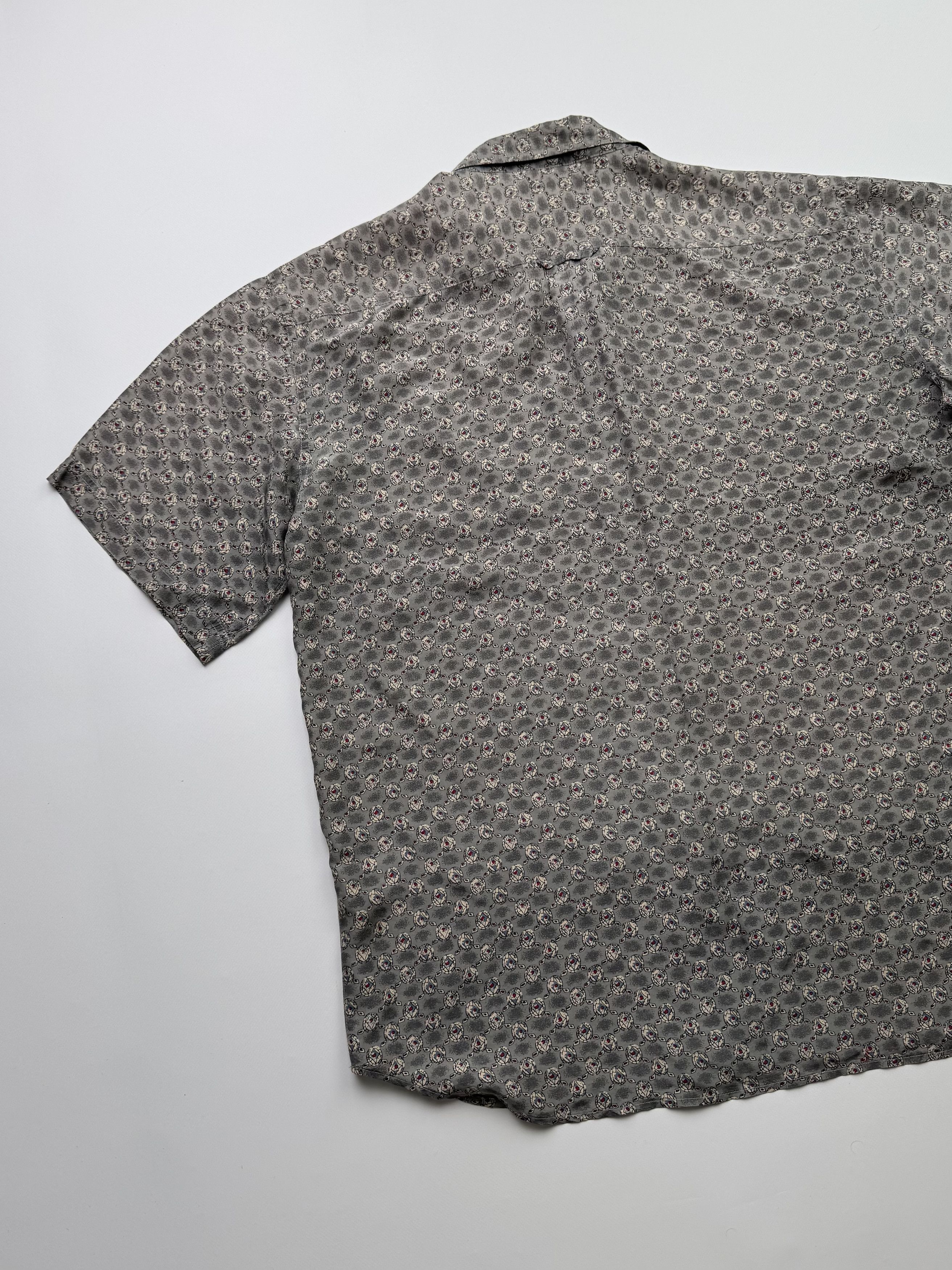 Vintage Vintage Silk Shirt B617(V403)E2 Size US L / EU 52-54 / 3 - 6 Thumbnail