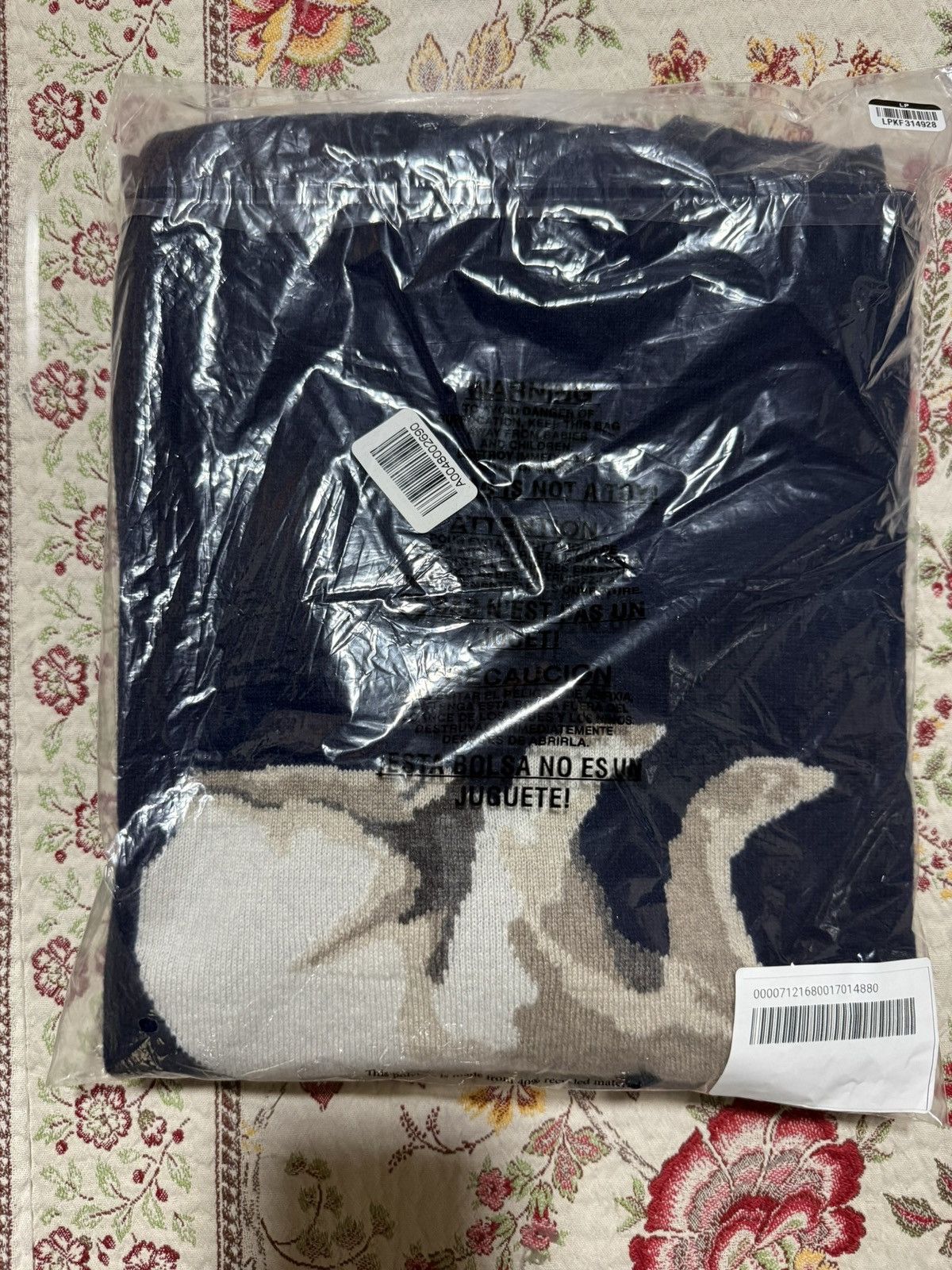 Polo Ralph Lauren Polo Ralph Lauren Dog-Intarsia Cashmere Sweater Frenchie XL Size US XL / EU 56 / 4 - 8 Thumbnail