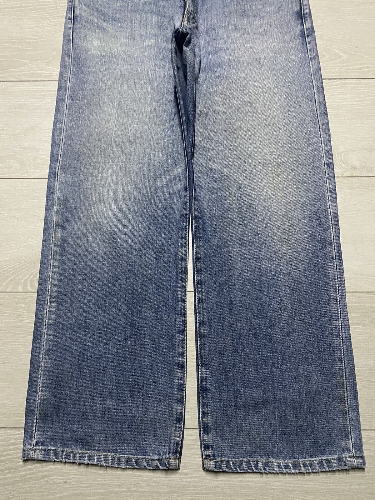 Japanese Brand Vintage Japanese Brand Uniqlo S002 Fade Wash Baggy Jeans Size US 36 / EU 52 - 5 Thumbnail