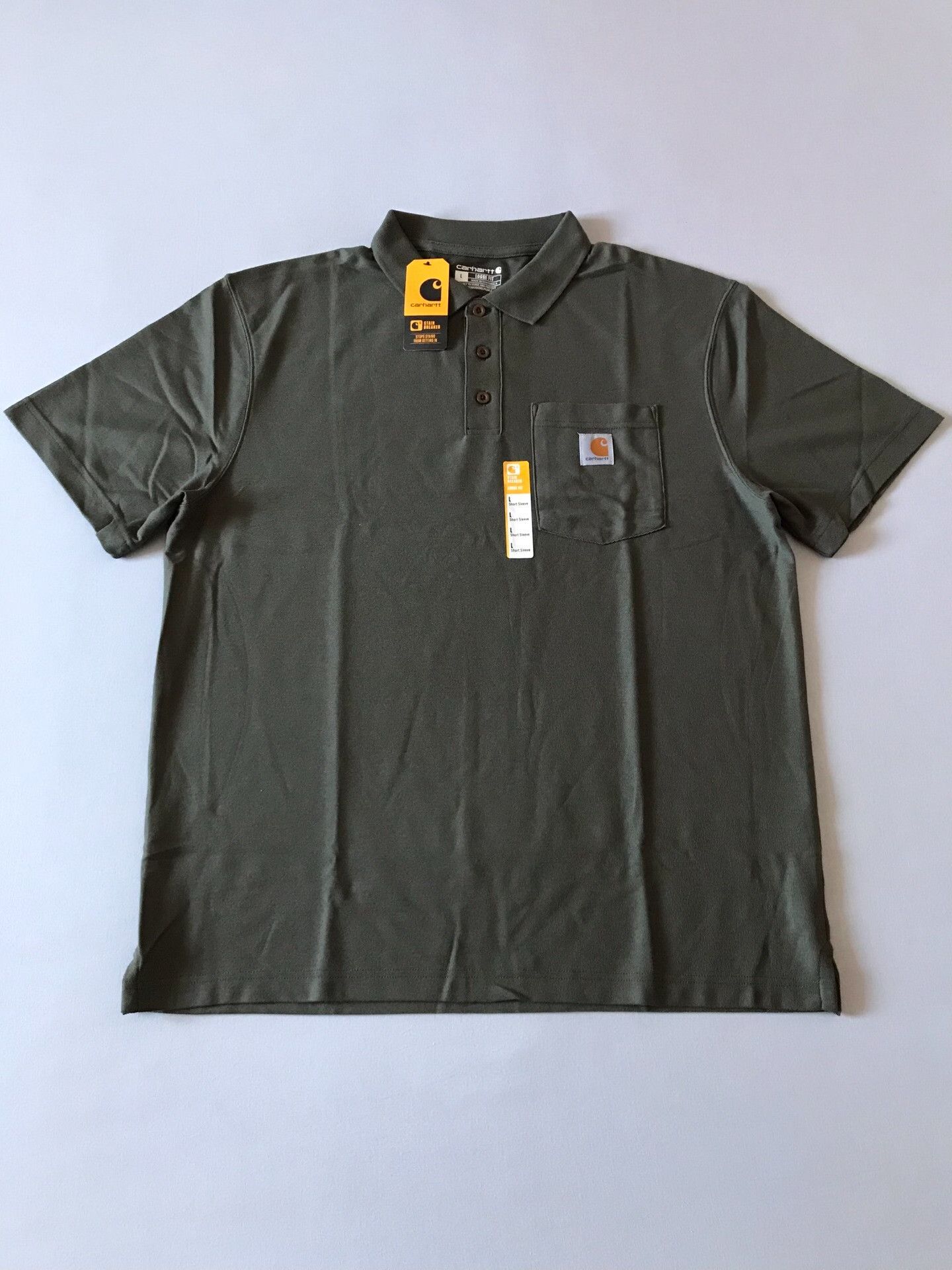 Carhartt Carhartt K570 Short Sleeve Polo Shirt Size US L / EU 52-54 / 3 - 1 Thumbnail