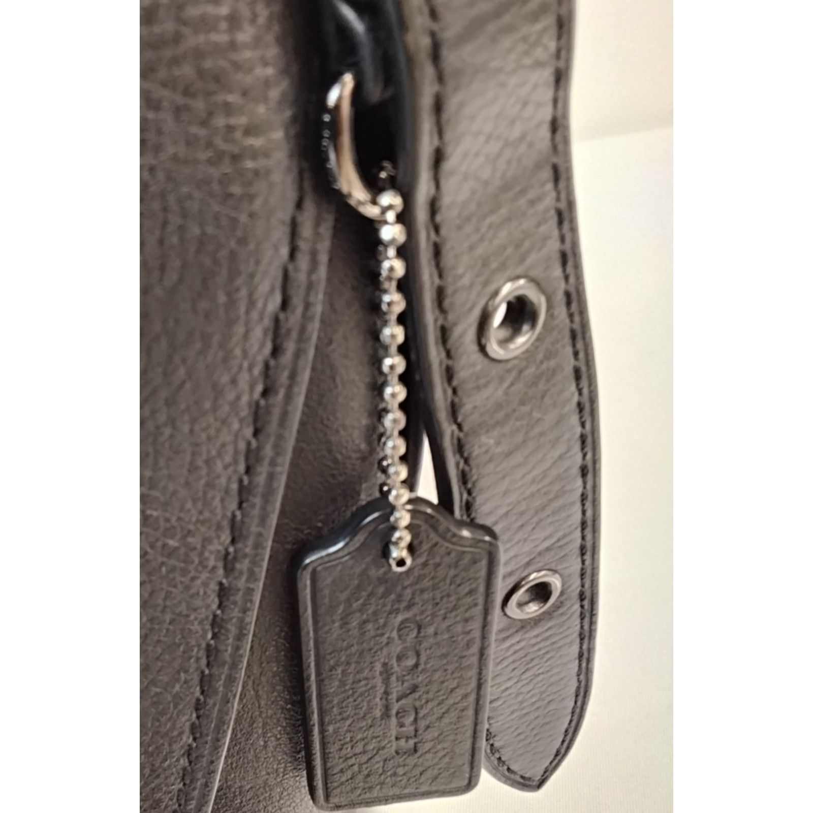 Coach Coach Dufflette Crossbody Bag Black Leather Purse 21377 Size ONE SIZE - 9 Thumbnail