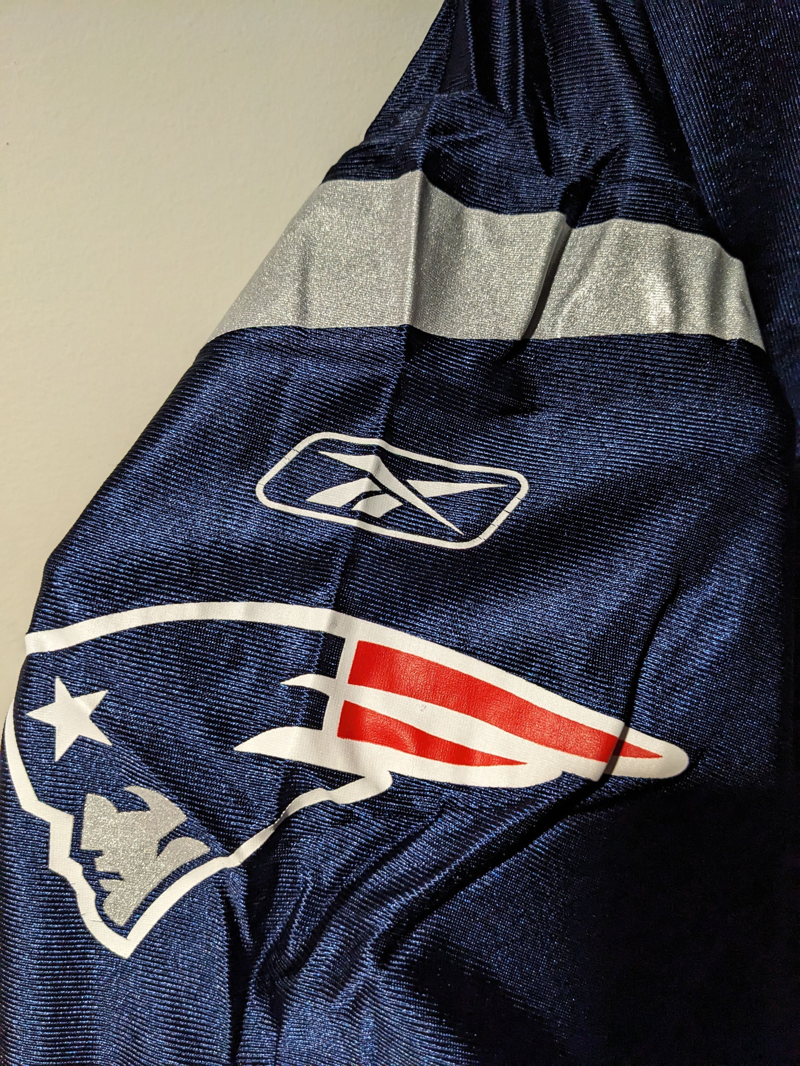 NFL Vintage Y2K New England Patriots Tom Brady NFL Jersey Size US L / EU 52-54 / 3 - 3 Thumbnail