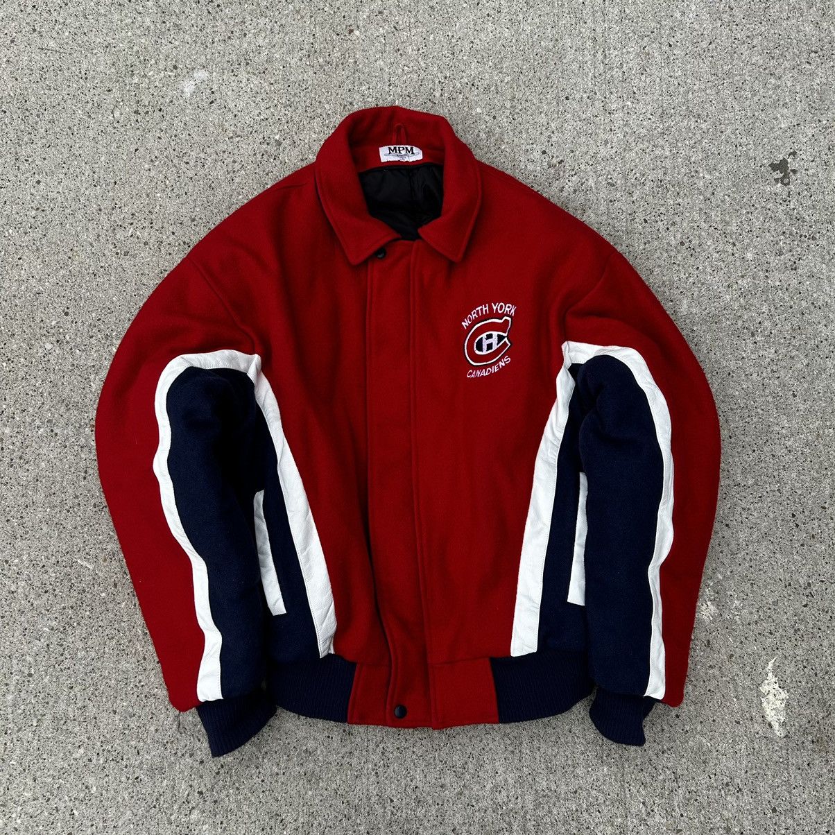 Vintage Vintage Canadiens Hockey Jacket Size US L / EU 52-54 / 3 - 2 Thumbnail