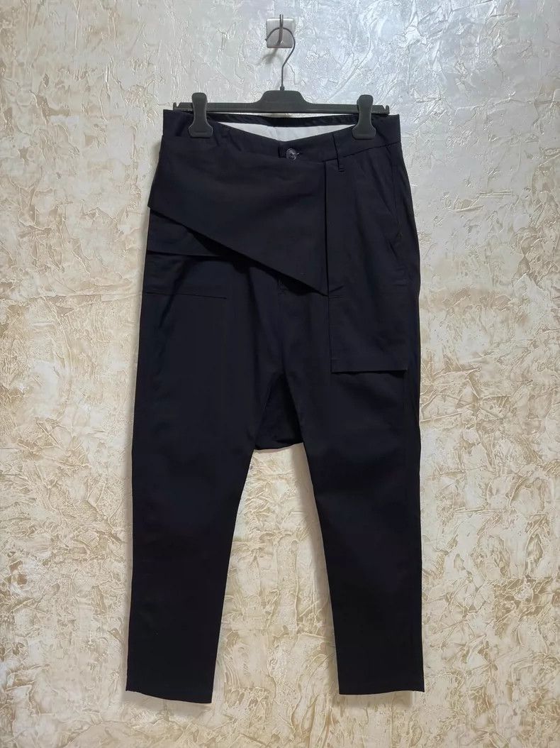 Rick Owens Rick Owens Asymmetrical Long Pants Size US 31 - 1 Thumbnail