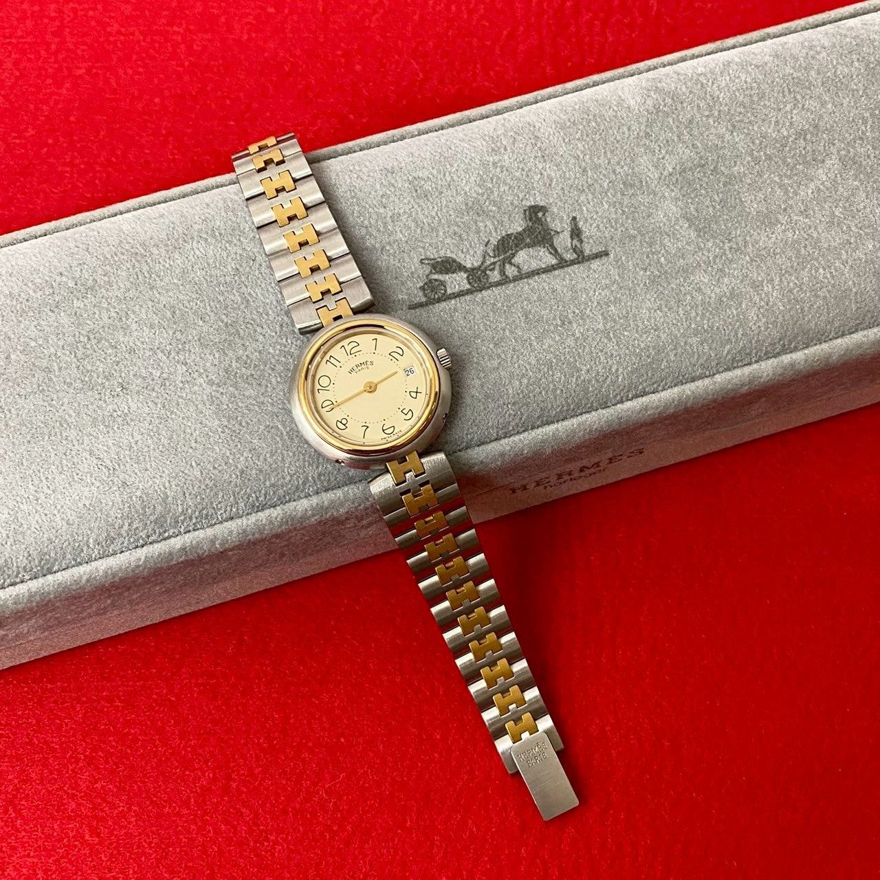 Hermes Hermes Watches Silver Metal Size ONE SIZE - 1 Thumbnail