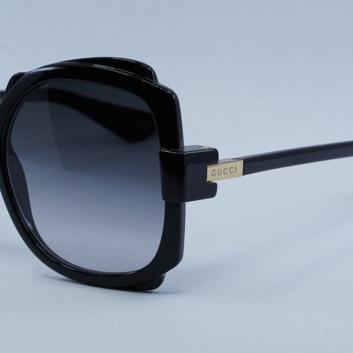 Gucci Gucci GG1431S 001 Women Sunglasses Black Butterfly Frame Size ONE SIZE - 2 Thumbnail
