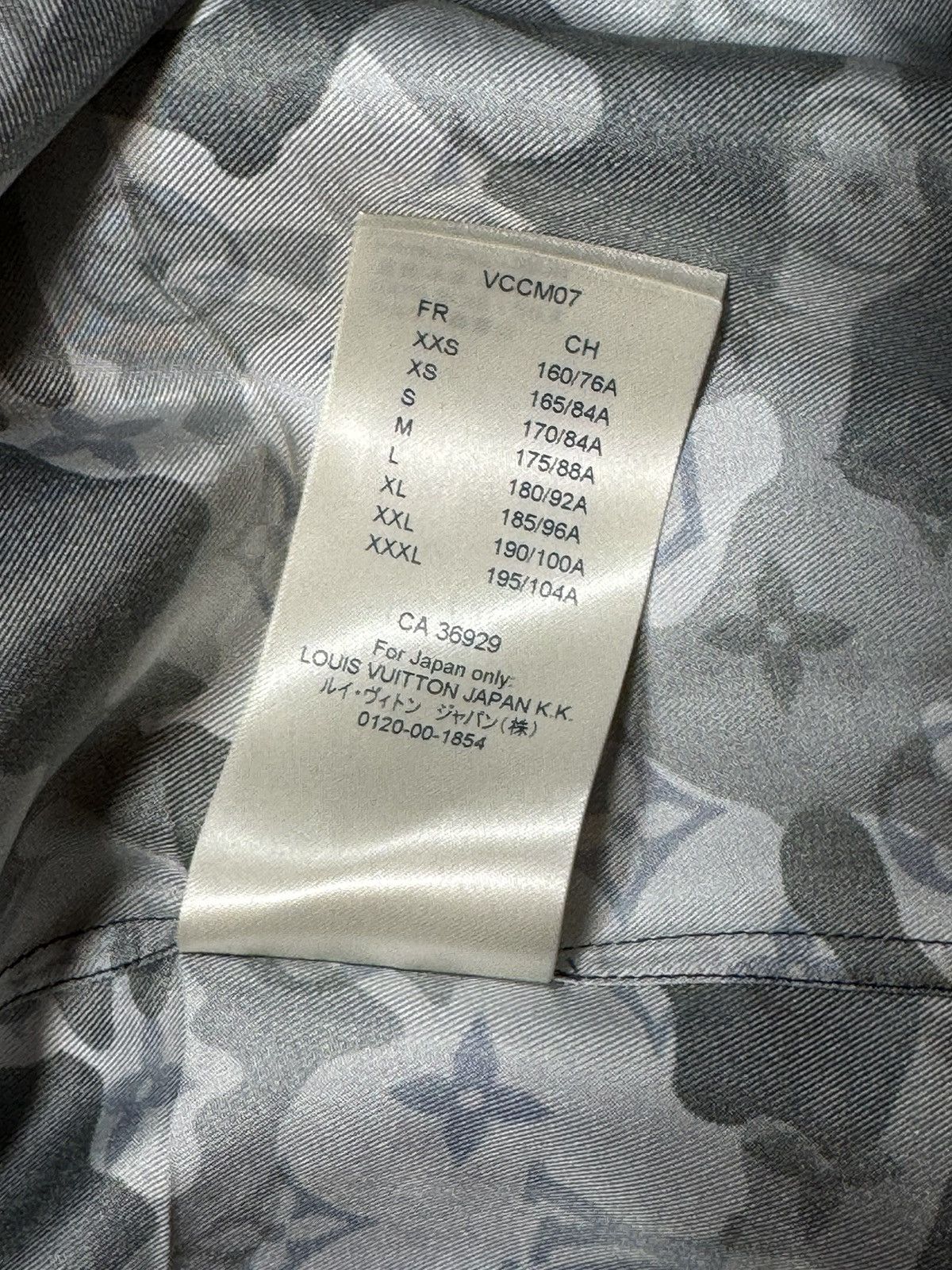 Louis Vuitton Louis Vuitton Camo Silk Shirt Virgil Abloh Size 4L Size US XXL / EU 58 / 5 - 10 Thumbnail