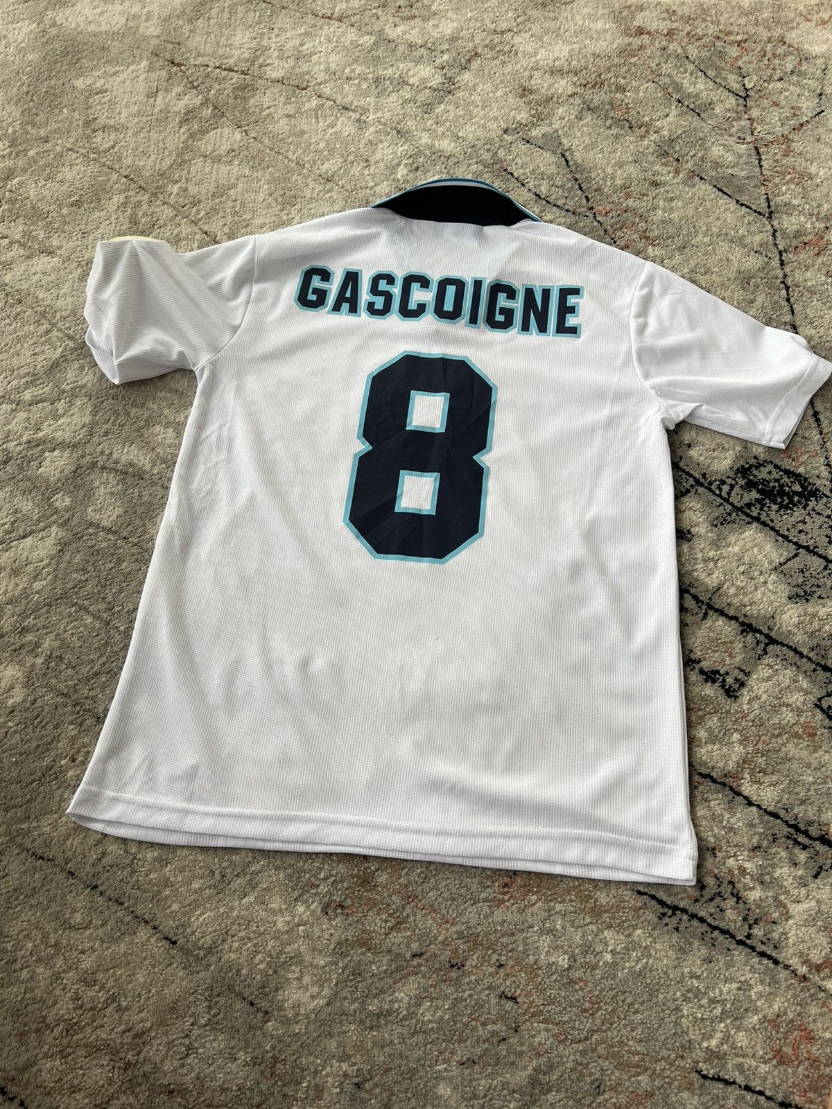 Umbro Umbro England Gascoigne 8 Football Vintage Jersey Size US M / EU 48-50 / 2 - 2 Thumbnail