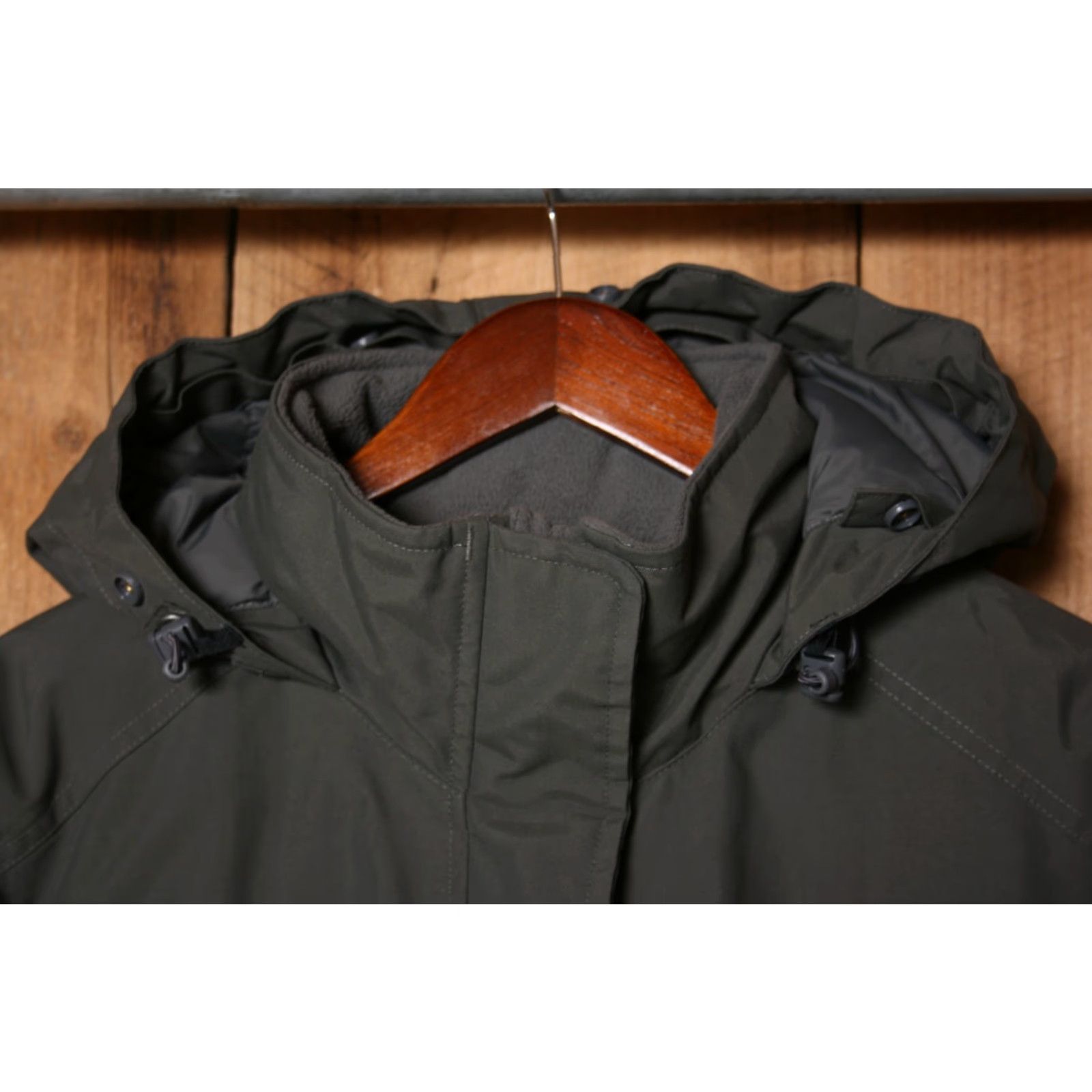 Vintage DULUTH TRADING CO. Gray Duck Down Insulated Hooded Parka Women's Sz. L Coat, Parka, Nylon, Down, Snap, Zip, Size L, Gray - Womens, Women, Coat Size L / US 10 / IT 46 - 2 Thumbnail