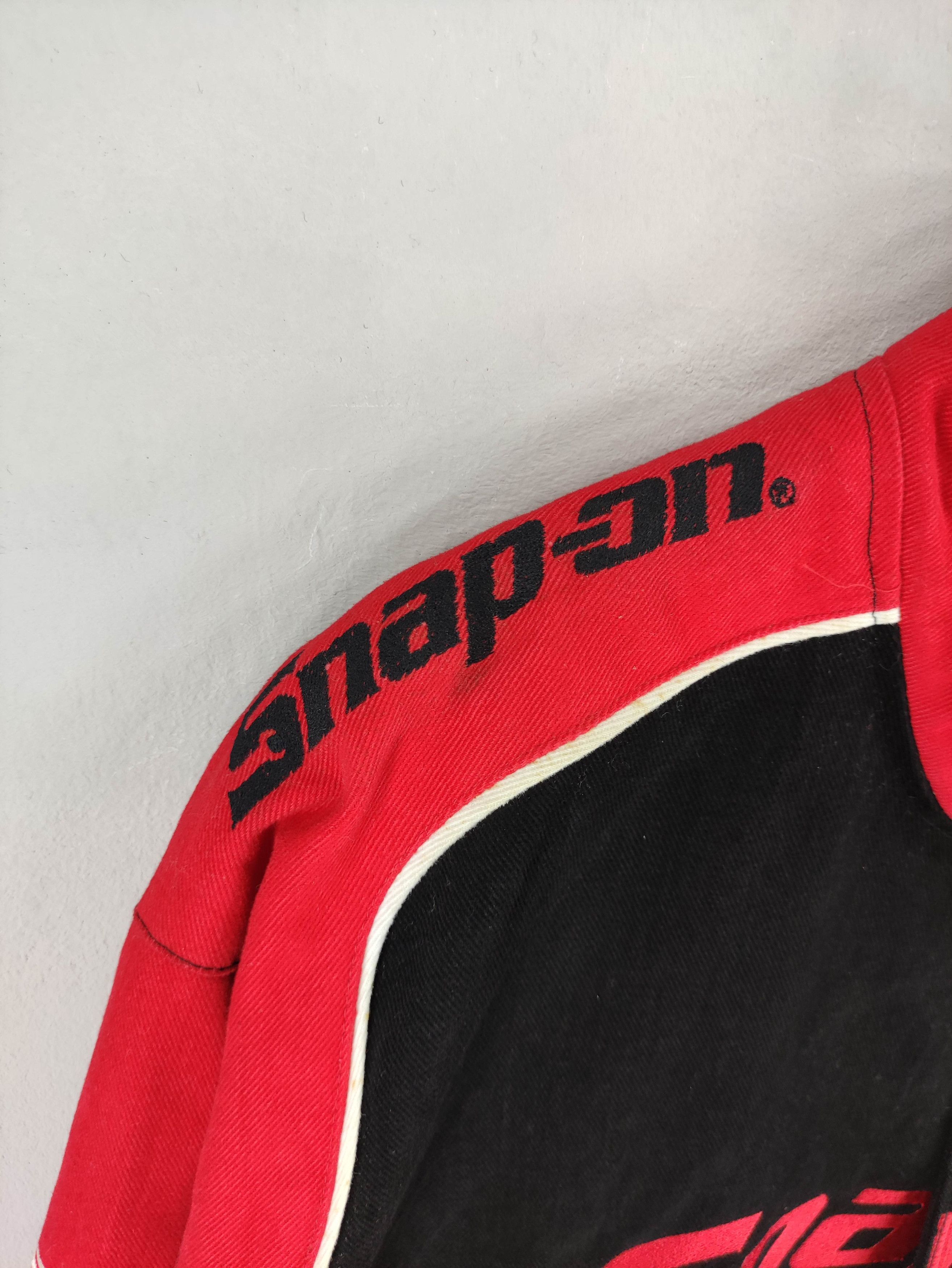 Vintage Vintage Snap On Varsity Jacket Snap Button Size US XL / EU 56 / 4 - 3 Thumbnail