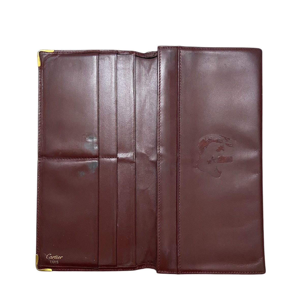 Vintage Cartier Long Wallet Coin Purse